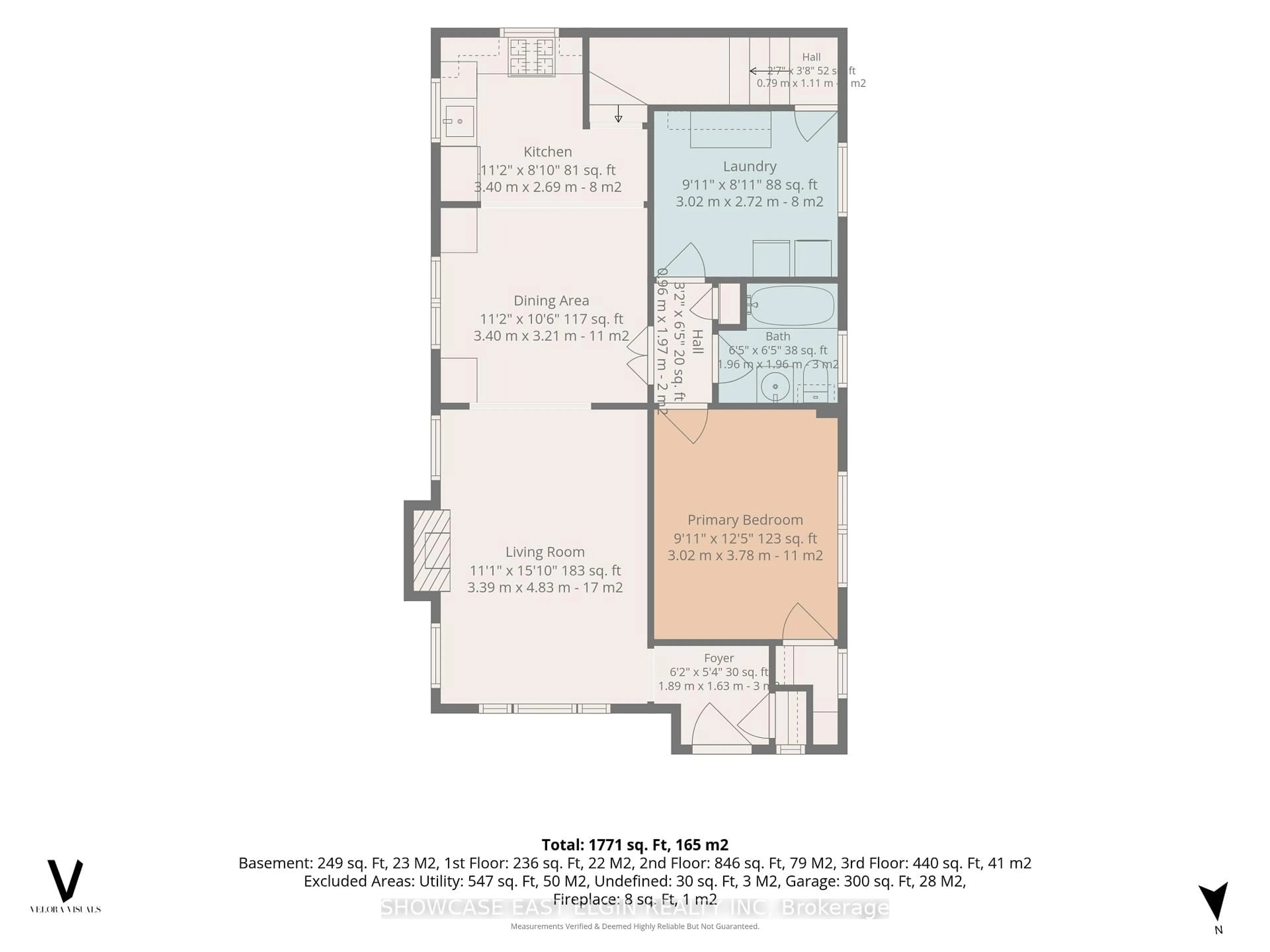 Floor plan for 122 Redan St, St. Thomas Ontario N5P 1V3