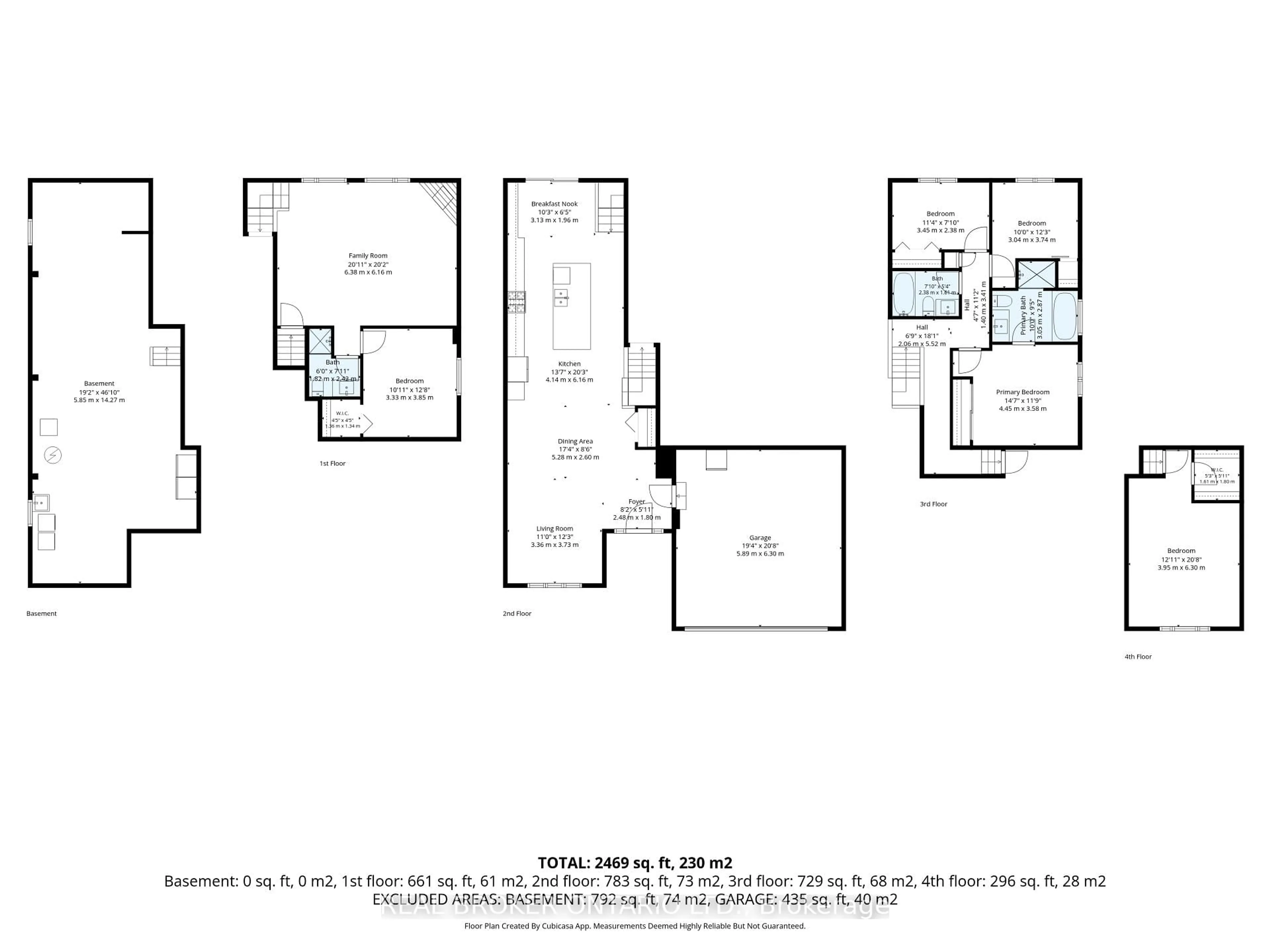 Floor plan for 64 Carmichael Cres, Brantford Ontario N3R 8A9