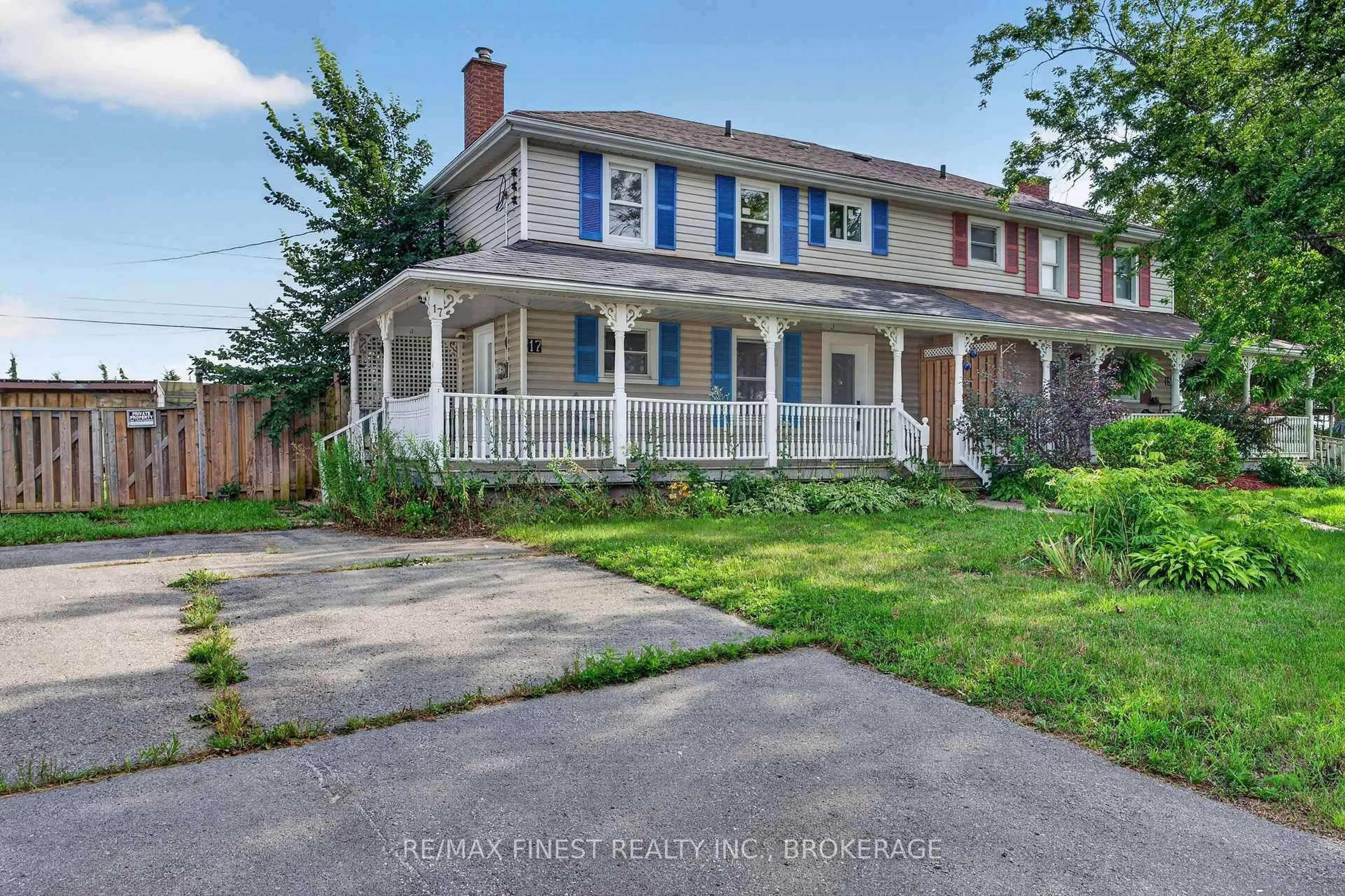 A pic from outside/outdoor area/front of a property/back of a property/a pic from drone, street for 17 London Ave, Prince Edward County Ontario K0K 2T0