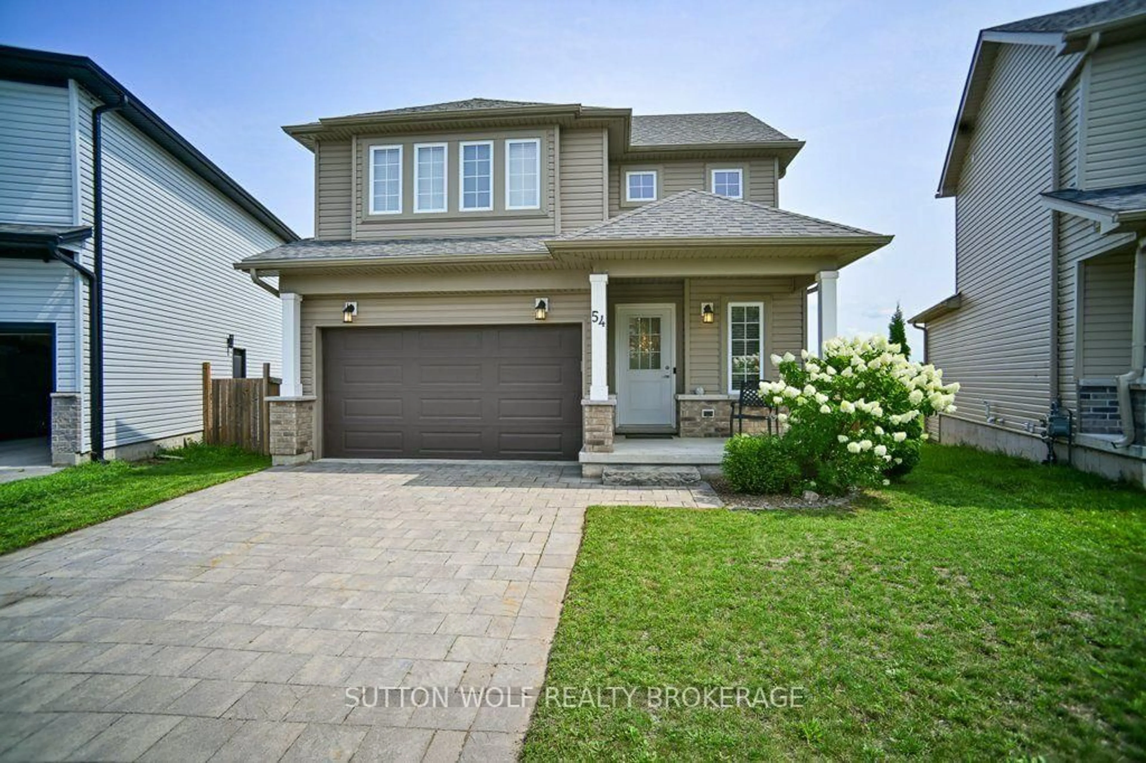 Home with brick exterior material, street for 54 Abbott St, Strathroy-Caradoc Ontario N7G 0B7