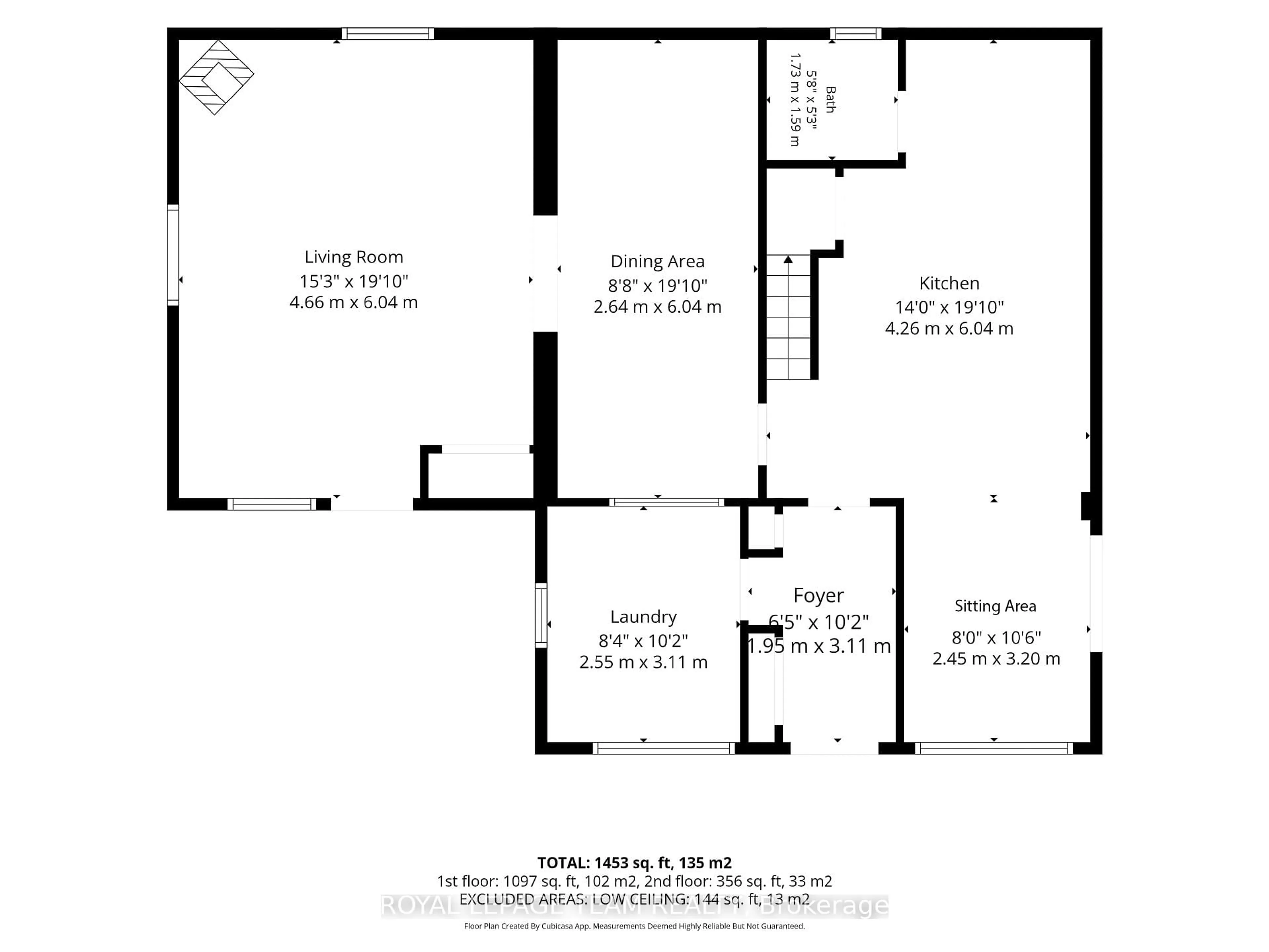 Floor plan for 1448 Perrault Rd, Eganville Ontario K0J 1T0