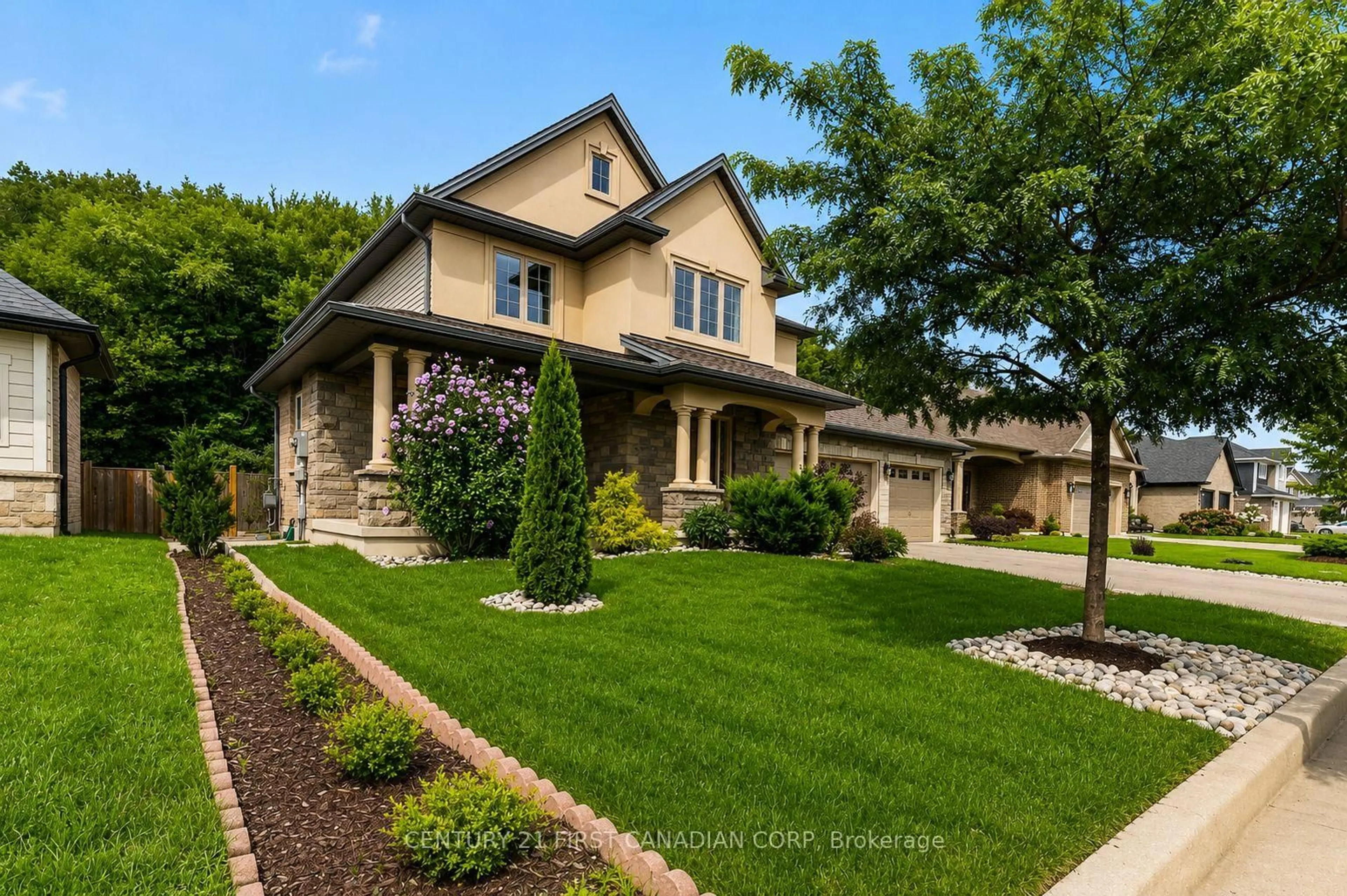 Home with brick exterior material, street for 10 Birchall Lane, St. Thomas Ontario N5R 0J1
