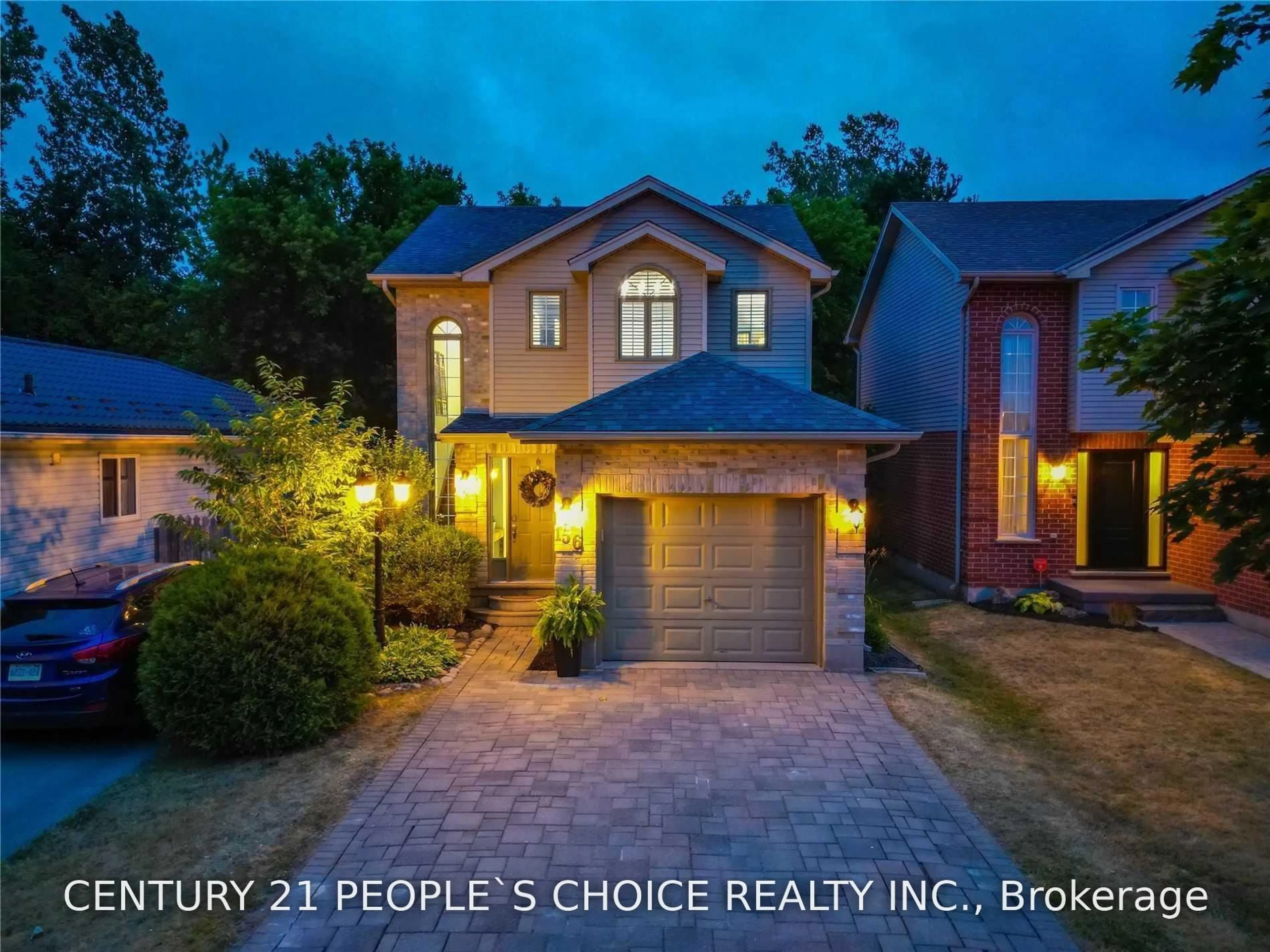 Home with brick exterior material, street for 156 Pochard Lane, London East Ontario N5W 6B4