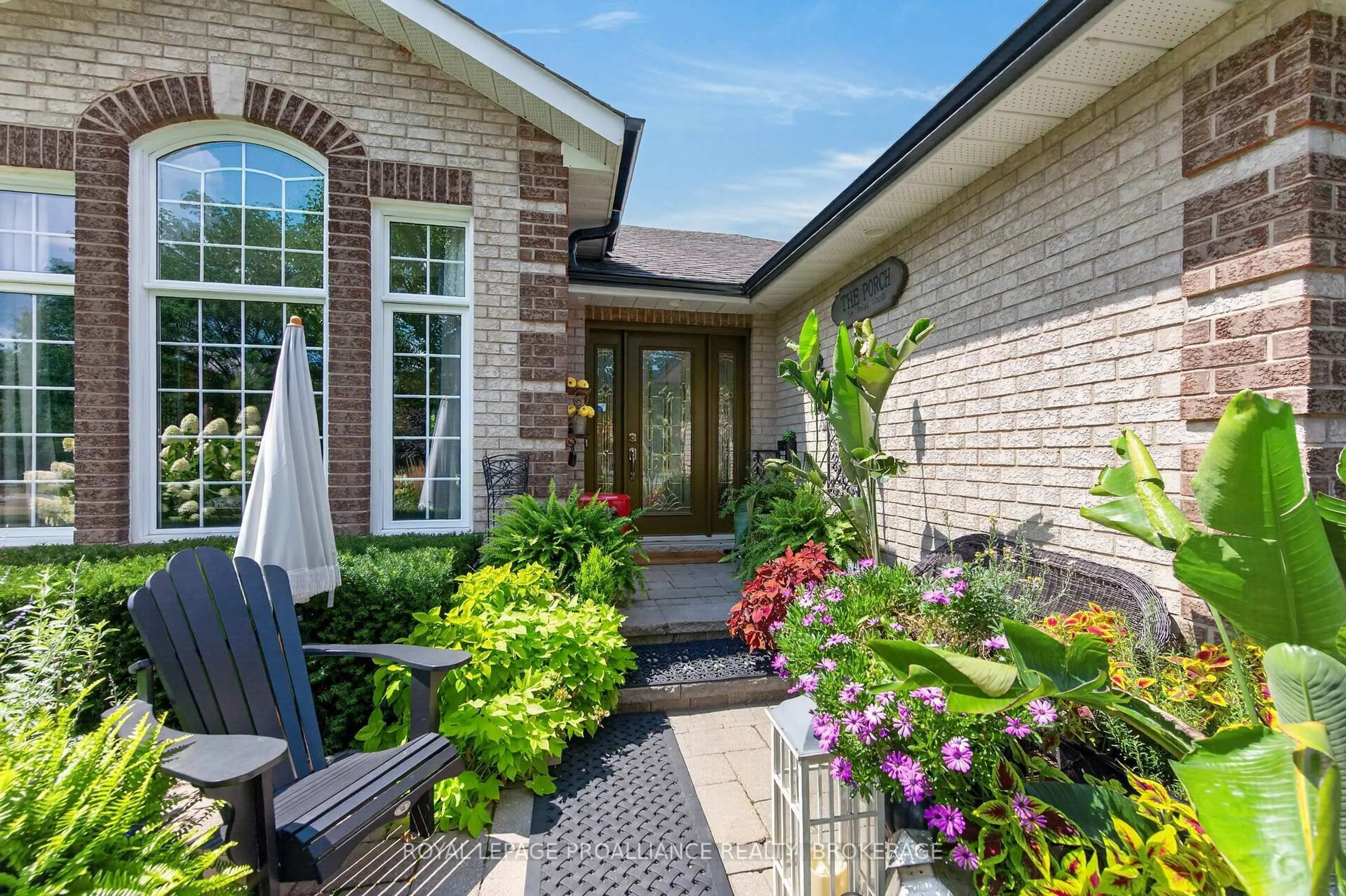 Home with brick exterior material, street for 3335 Four Seasons Dr, Inverary Ontario K0H 1X0