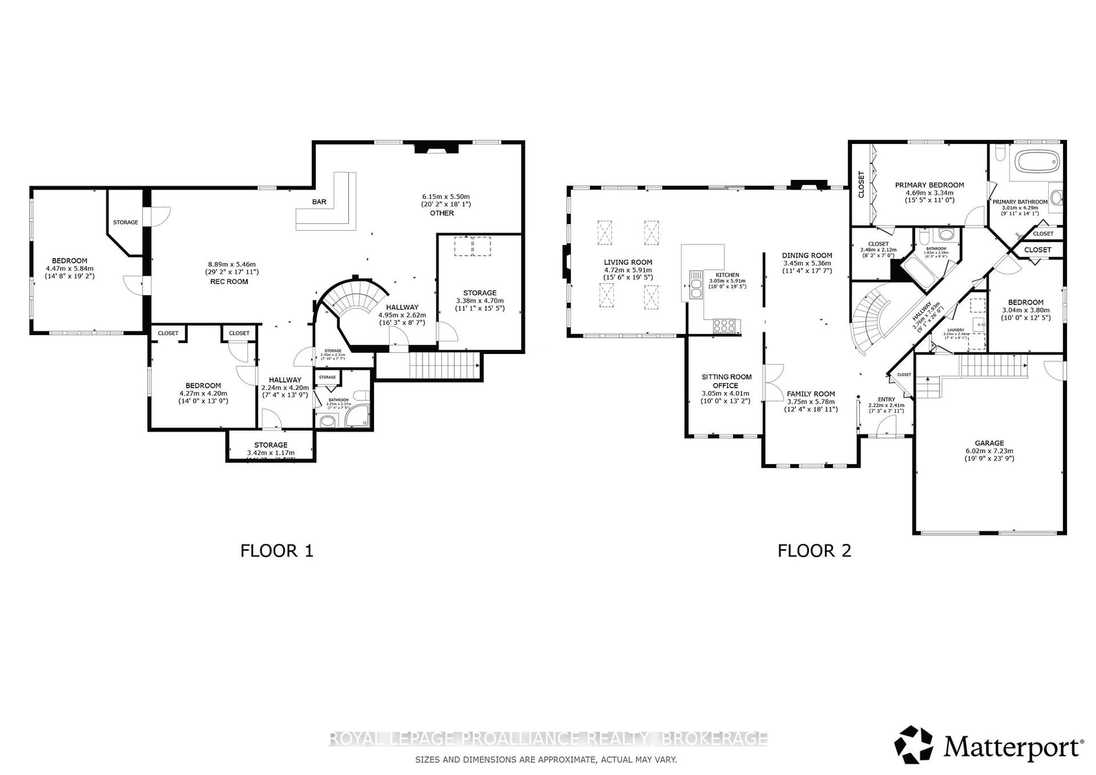 Floor plan for 3335 Four Seasons Dr, Inverary Ontario K0H 1X0