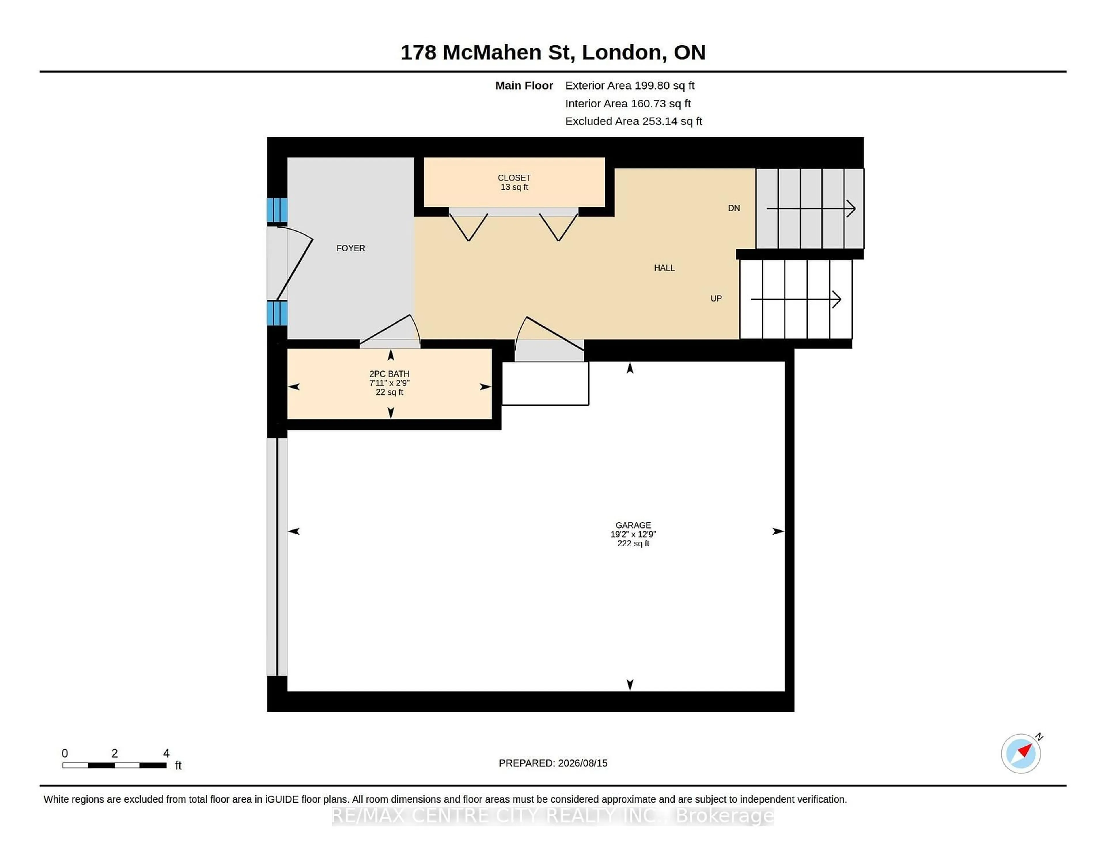 Floor plan for 178 Mcmahen St, London East Ontario N5Y 0A2