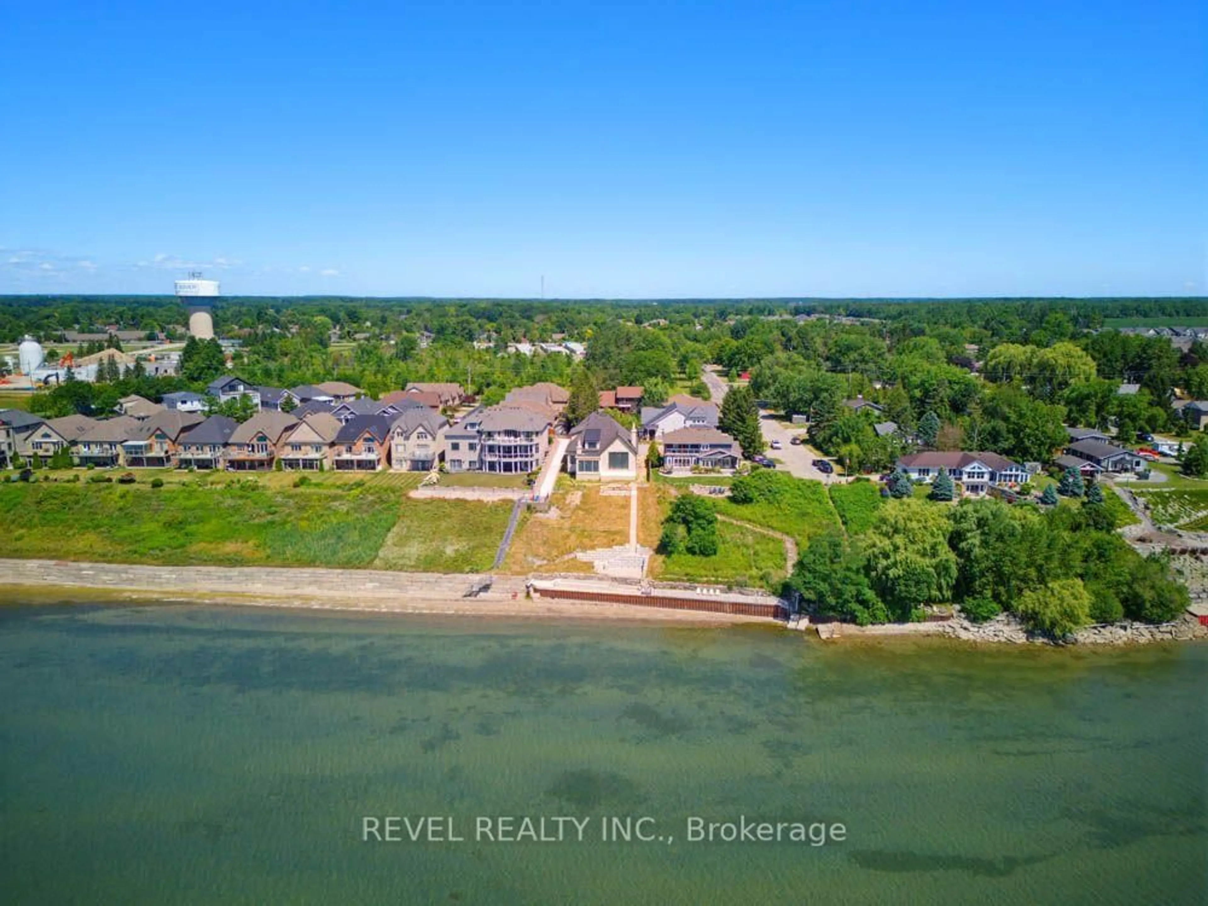 A pic from outside/outdoor area/front of a property/back of a property/a pic from drone, water/lake/river/ocean view for 51 Woodhouse Ave, Norfolk Ontario N0A 1N8