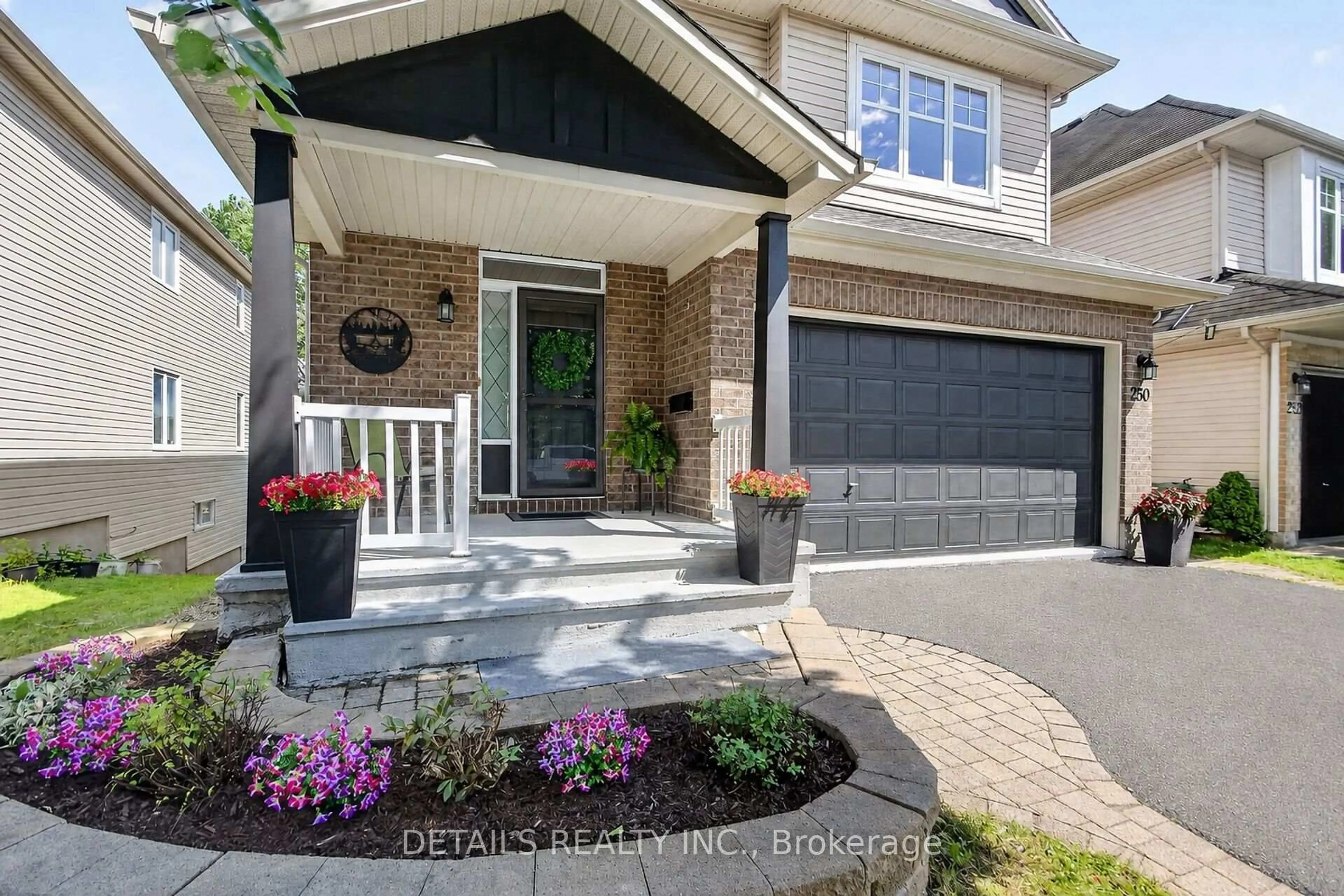 Home with brick exterior material, street for 250 Flodden Way, Ottawa Ontario K2G 7E1