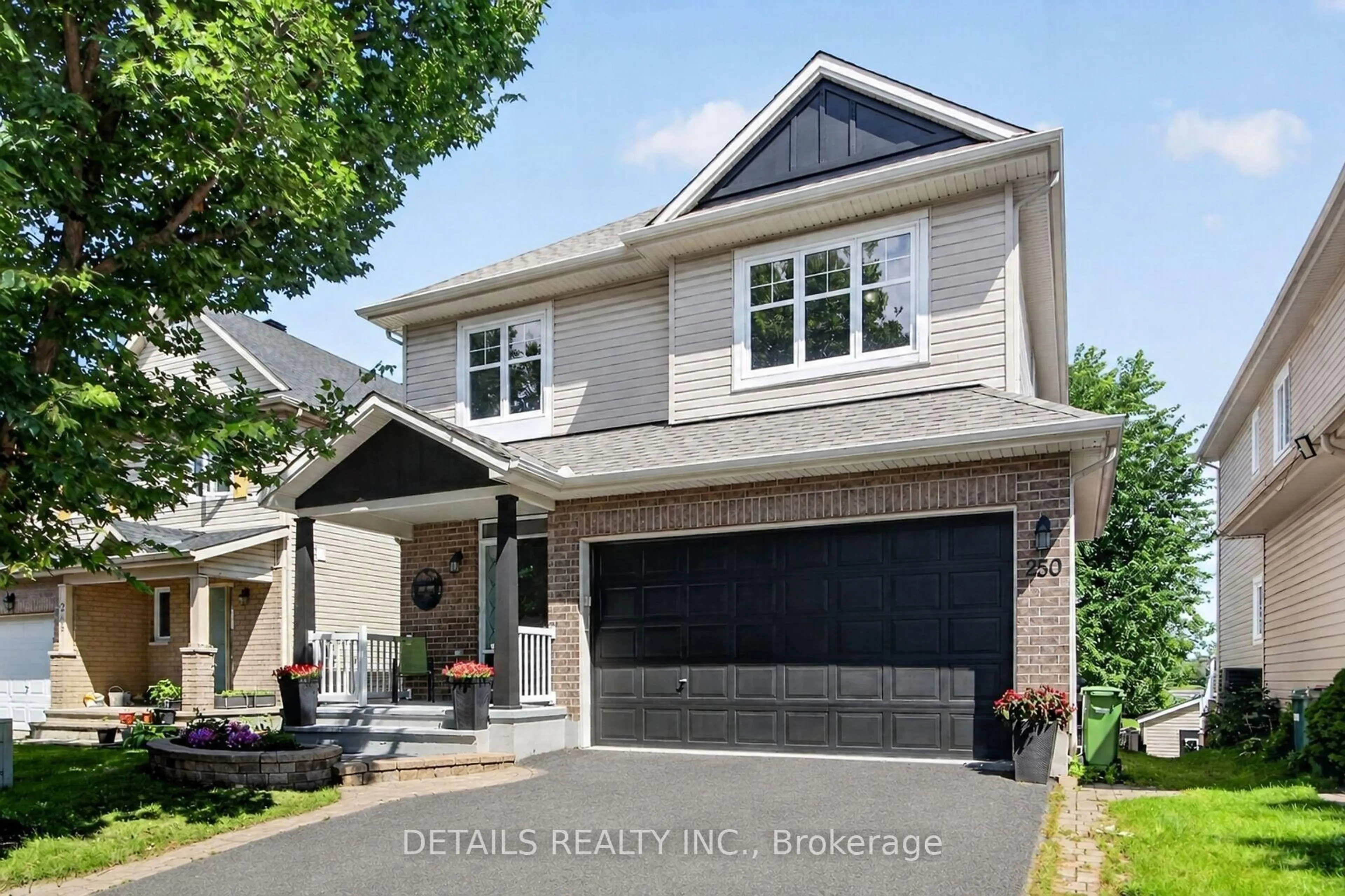 Home with brick exterior material, street for 250 Flodden Way, Ottawa Ontario K2G 7E1