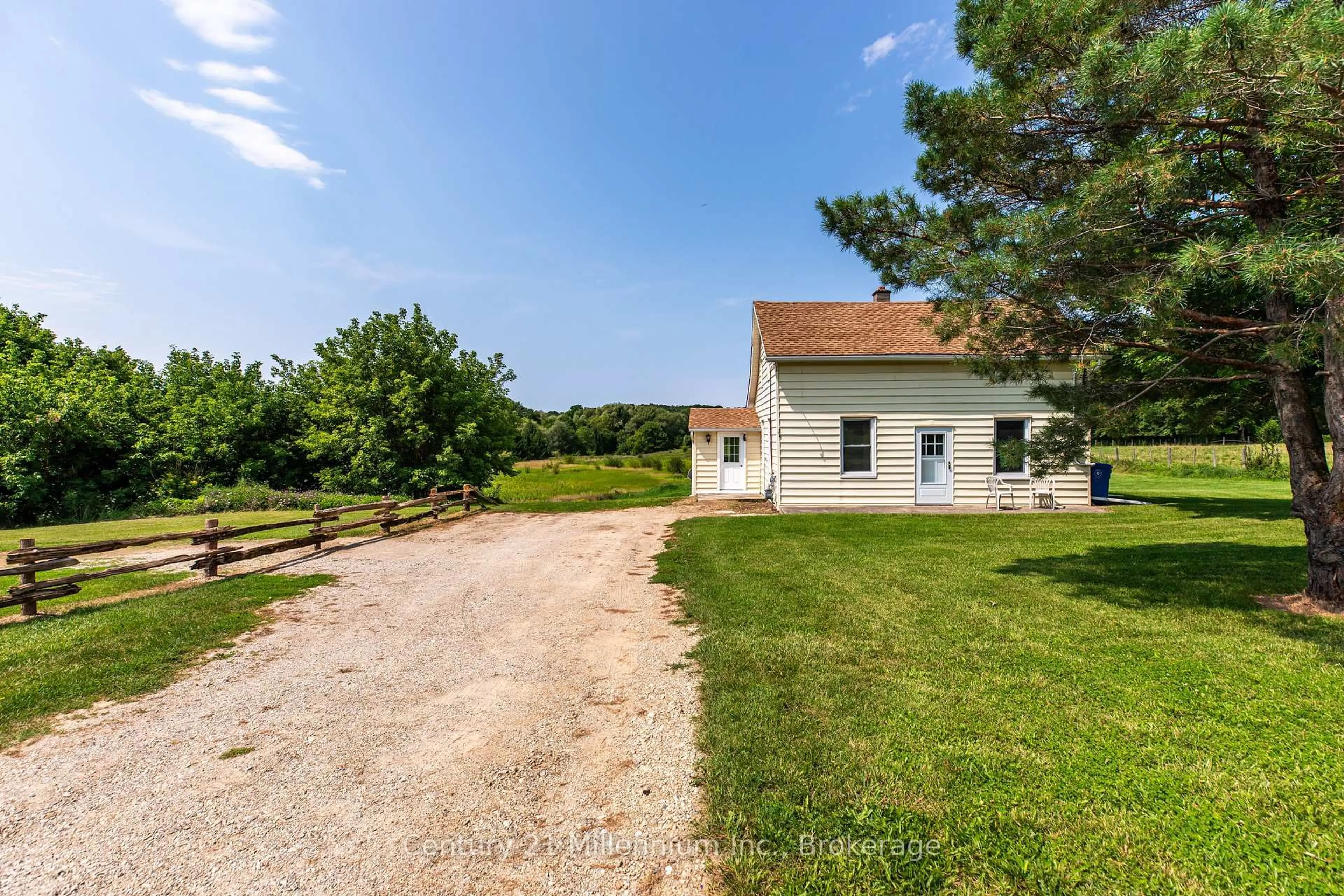 A pic from outside/outdoor area/front of a property/back of a property/a pic from drone, water/lake/river/ocean view for 306 David Winkler Pkwy, West Grey Ontario N0G 2M0