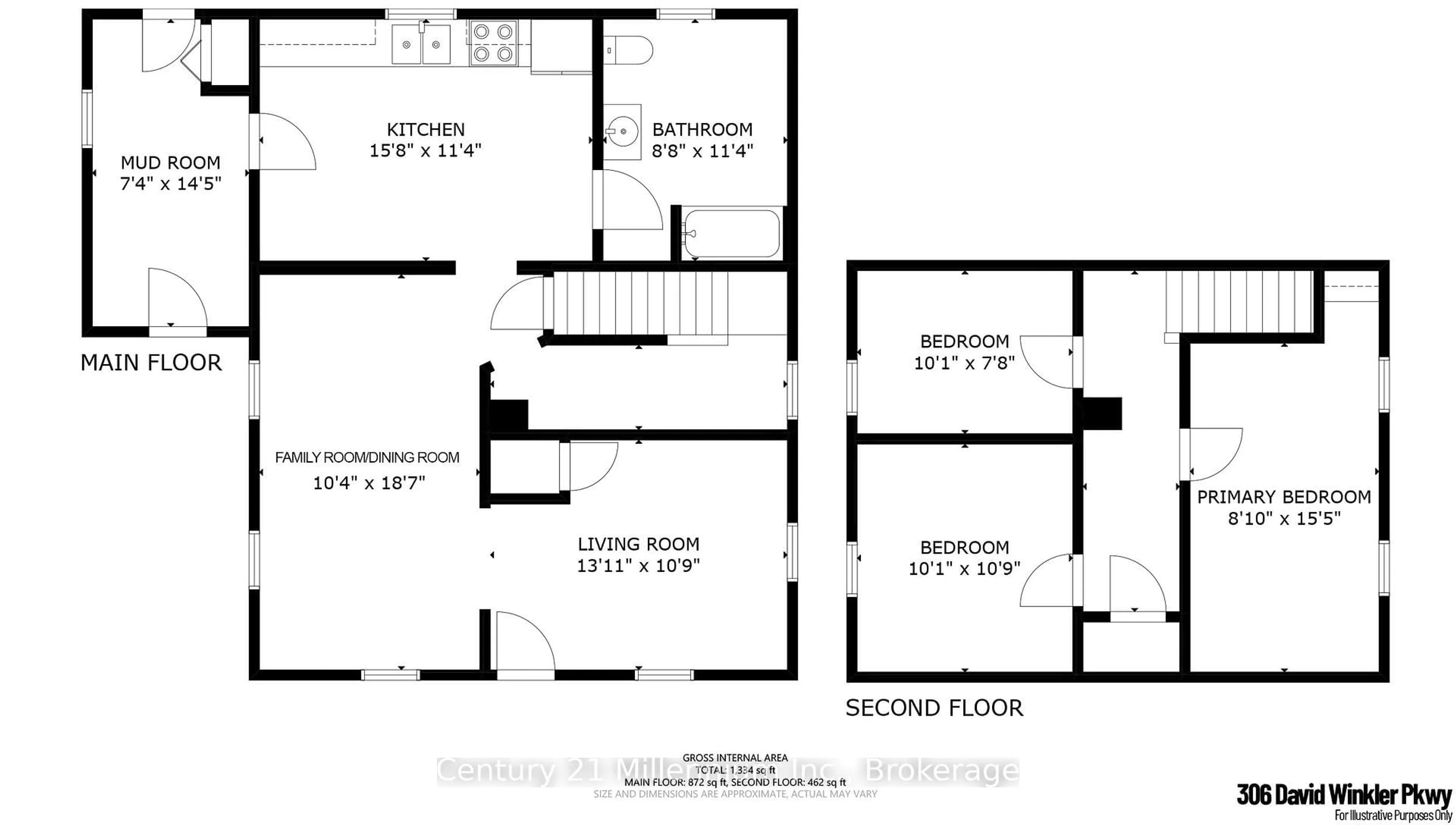 Floor plan for 306 David Winkler Pkwy, West Grey Ontario N0G 2M0