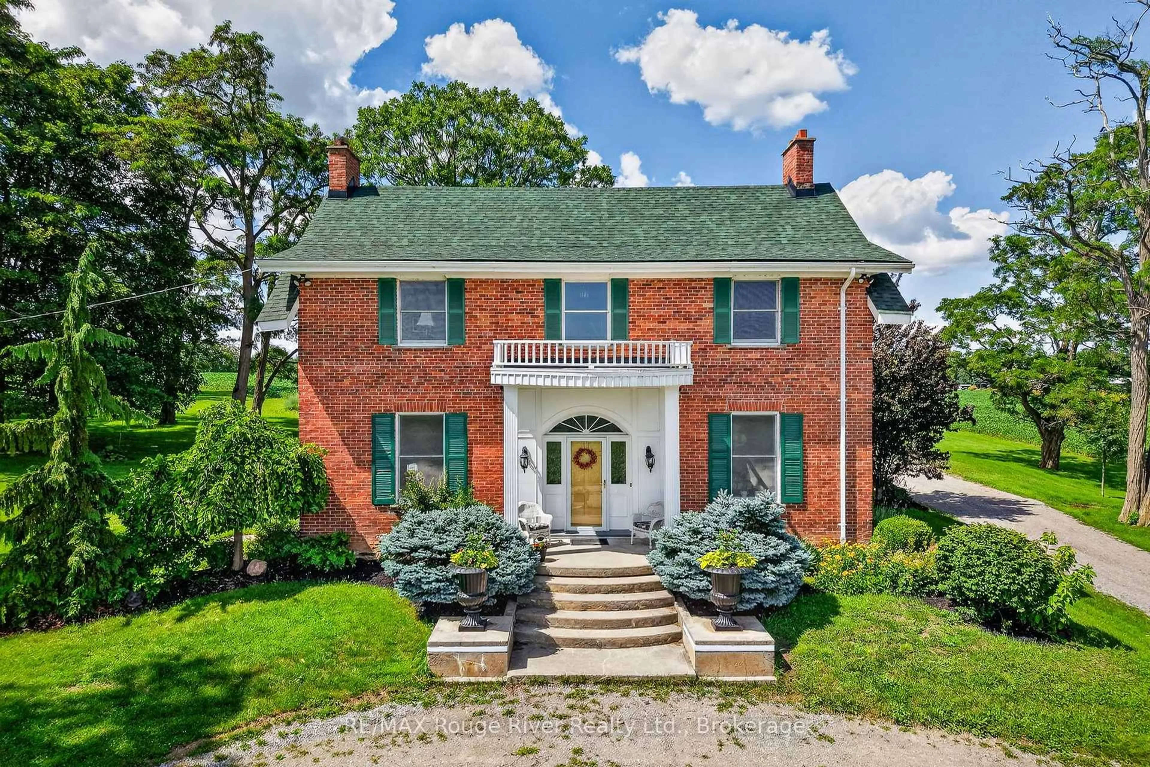 Home with brick exterior material, street for 638 COUNTY RD 28, Cavan Monaghan Ontario L0A 1G0