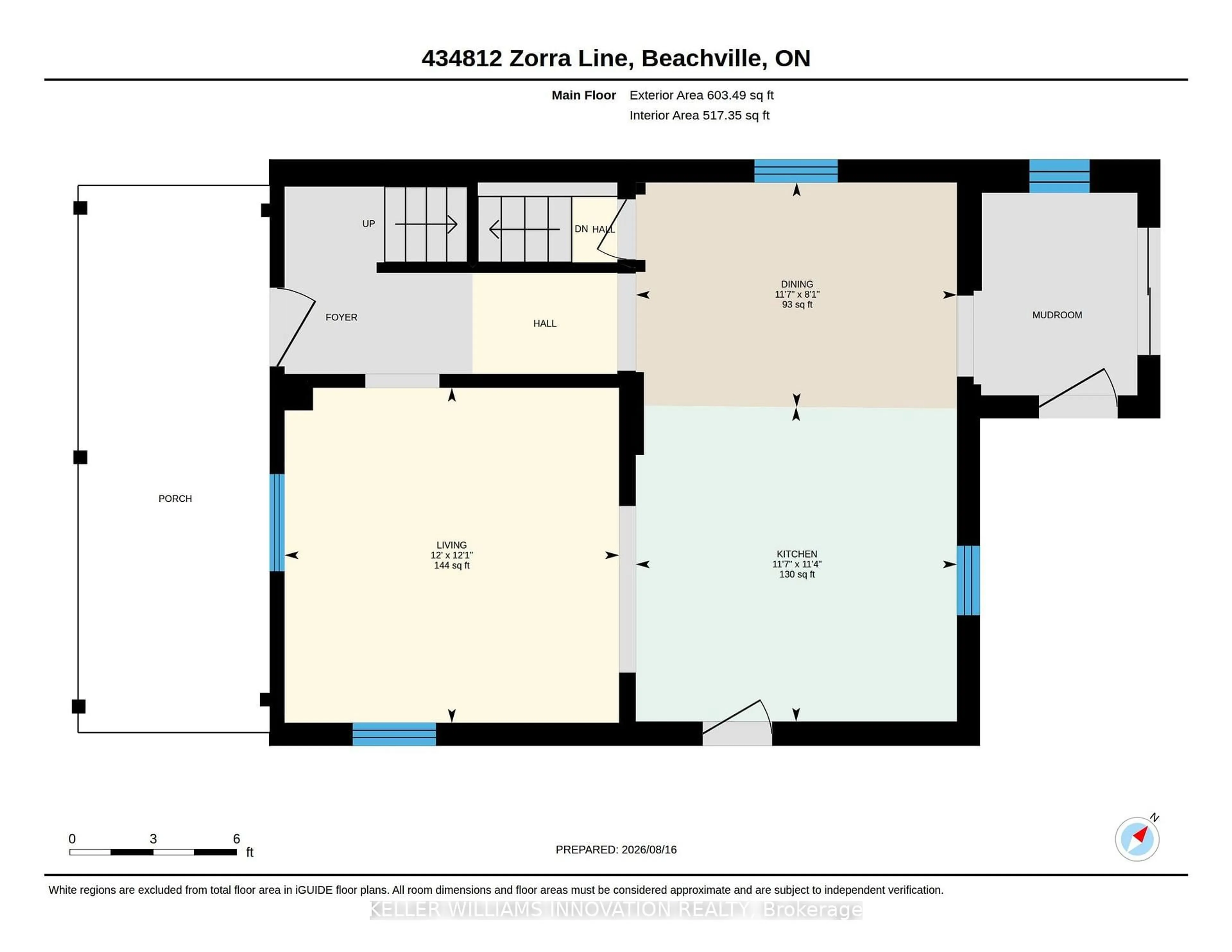 Floor plan for 434812 Zorra Line, South-West Oxford Ontario N0J 1A0
