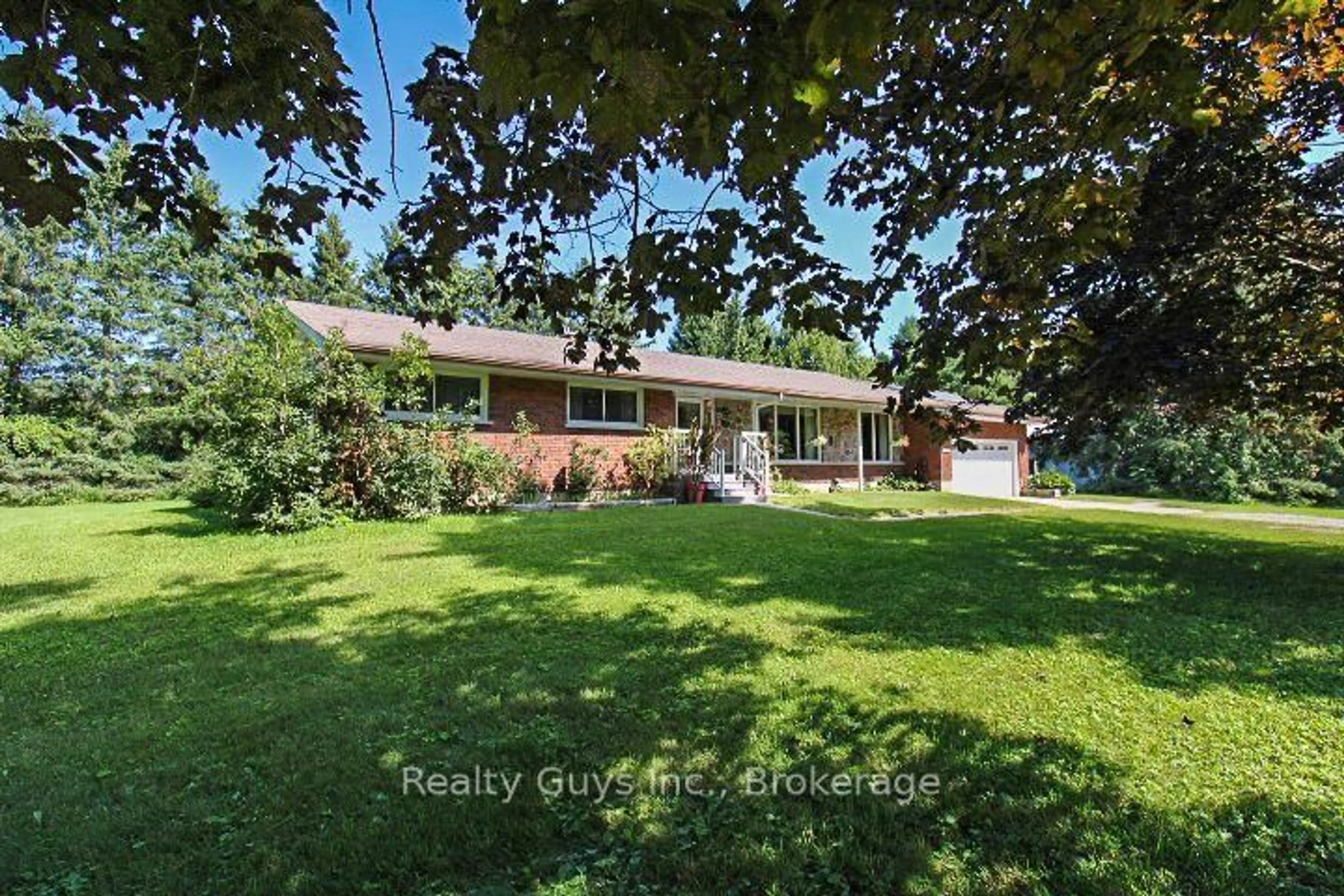 A pic from outside/outdoor area/front of a property/back of a property/a pic from drone, water/lake/river/ocean view for 2356 Deer Bay Rd, Selwyn Ontario K0L 2H0