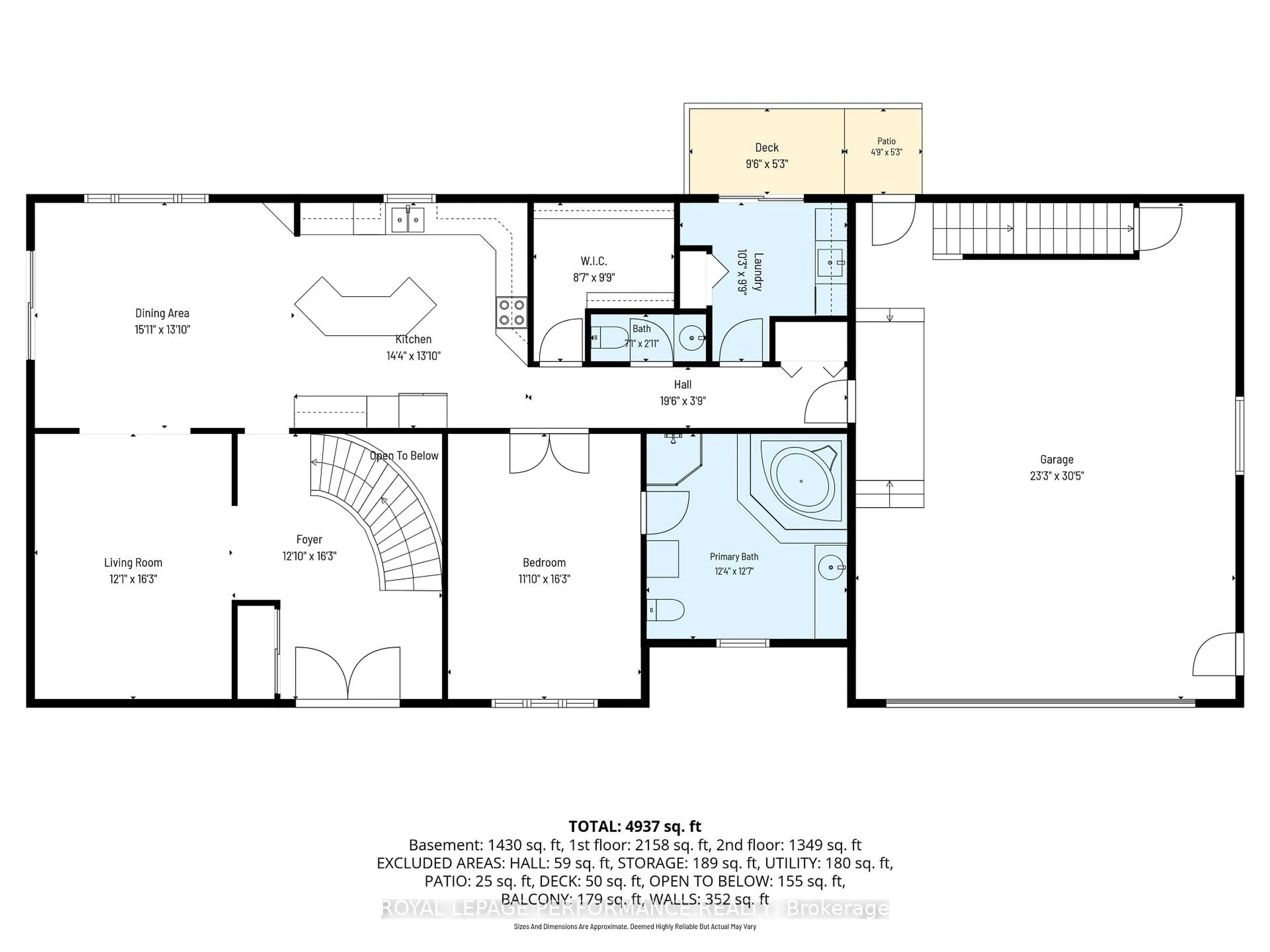 Floor plan for 1436 Notre Dame St, Russell Ontario K0A 1W0