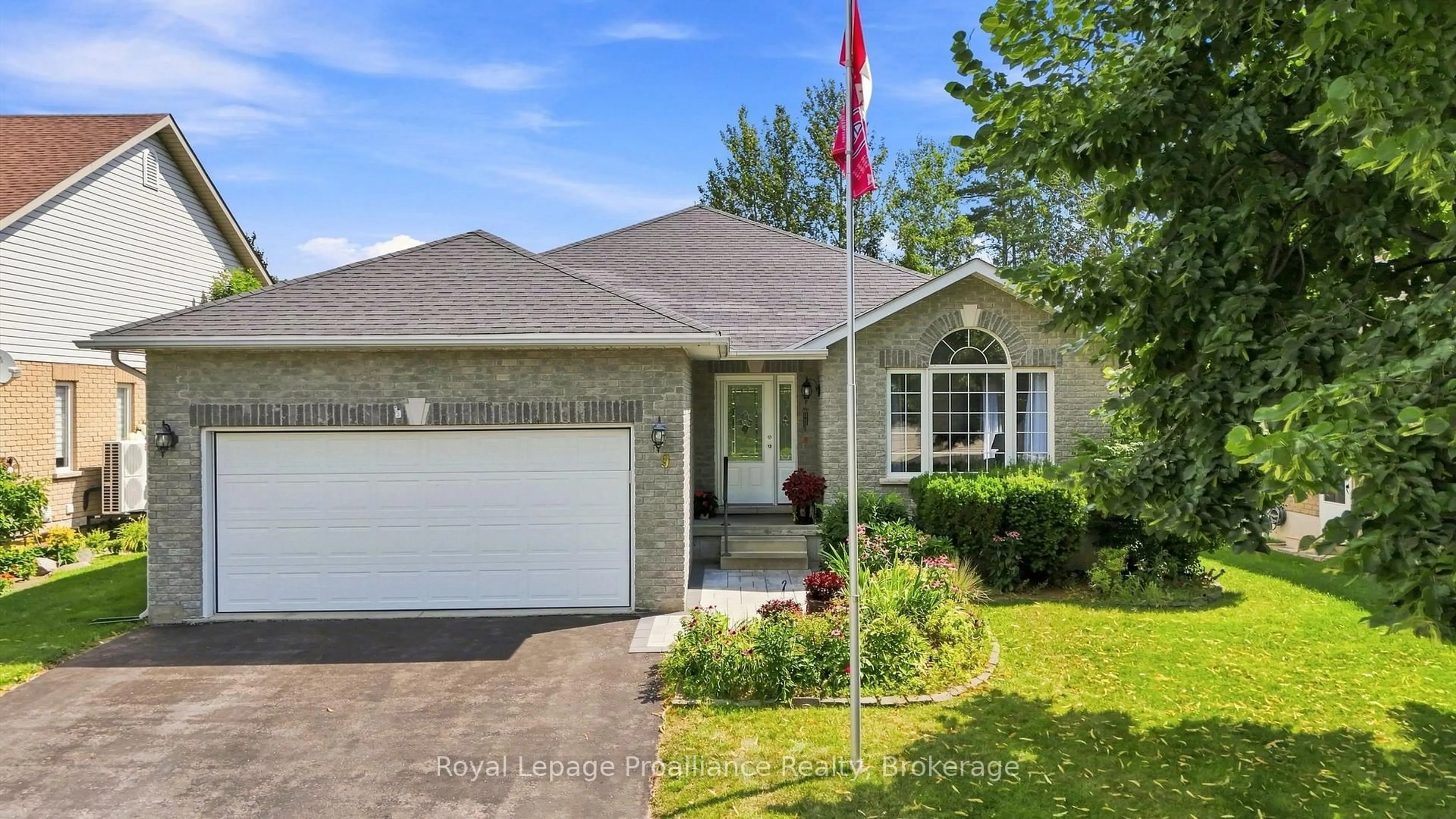 Home with vinyl exterior material, street for 9 Seneca Dr, Brighton Ontario K0K 1H0