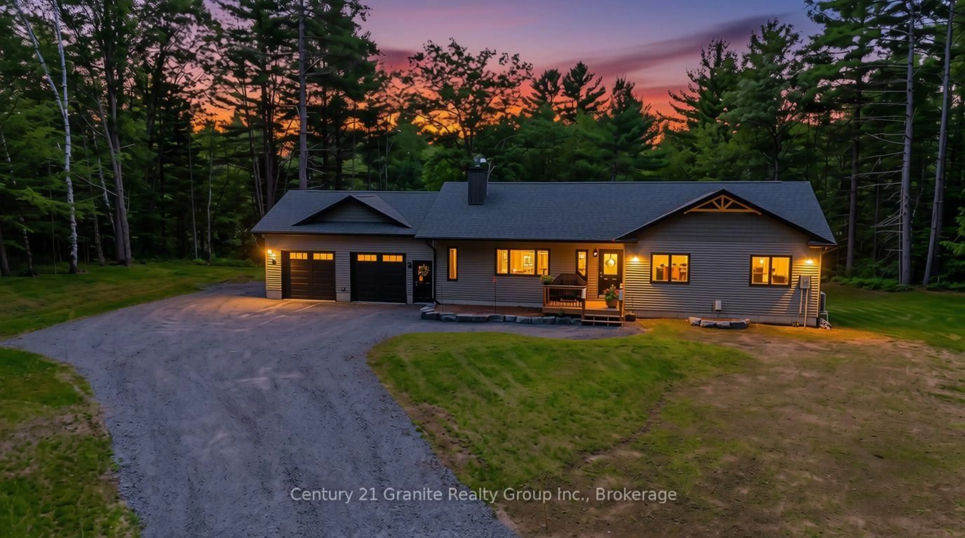 A pic from outside/outdoor area/front of a property/back of a property/a pic from drone, unknown for 1097 Hawk Valley Rd, Algonquin Highlands Ontario K0M 1S0