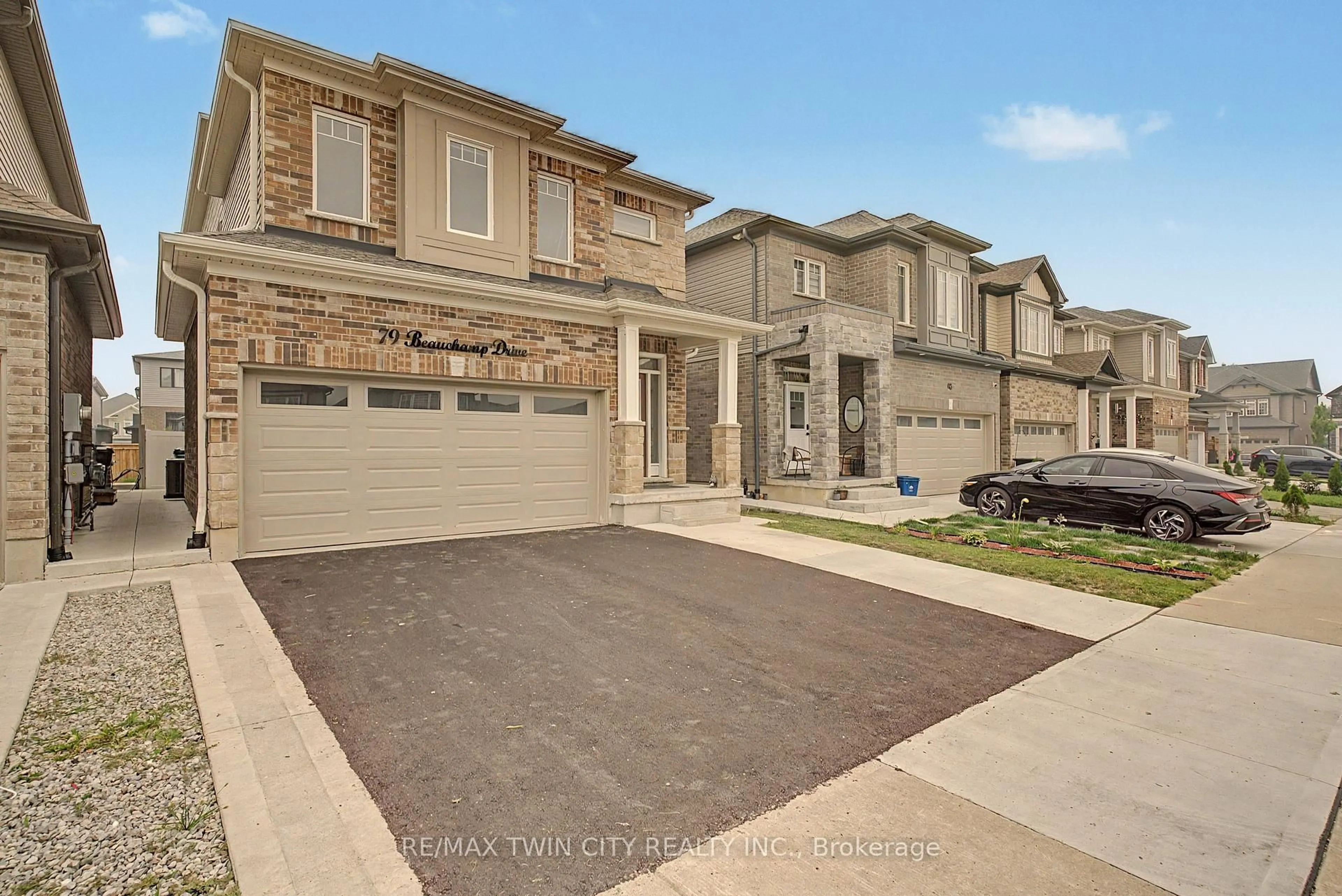 Home with brick exterior material, street for 79 Beauchamp Dr, Cambridge Ontario N1S 0B9