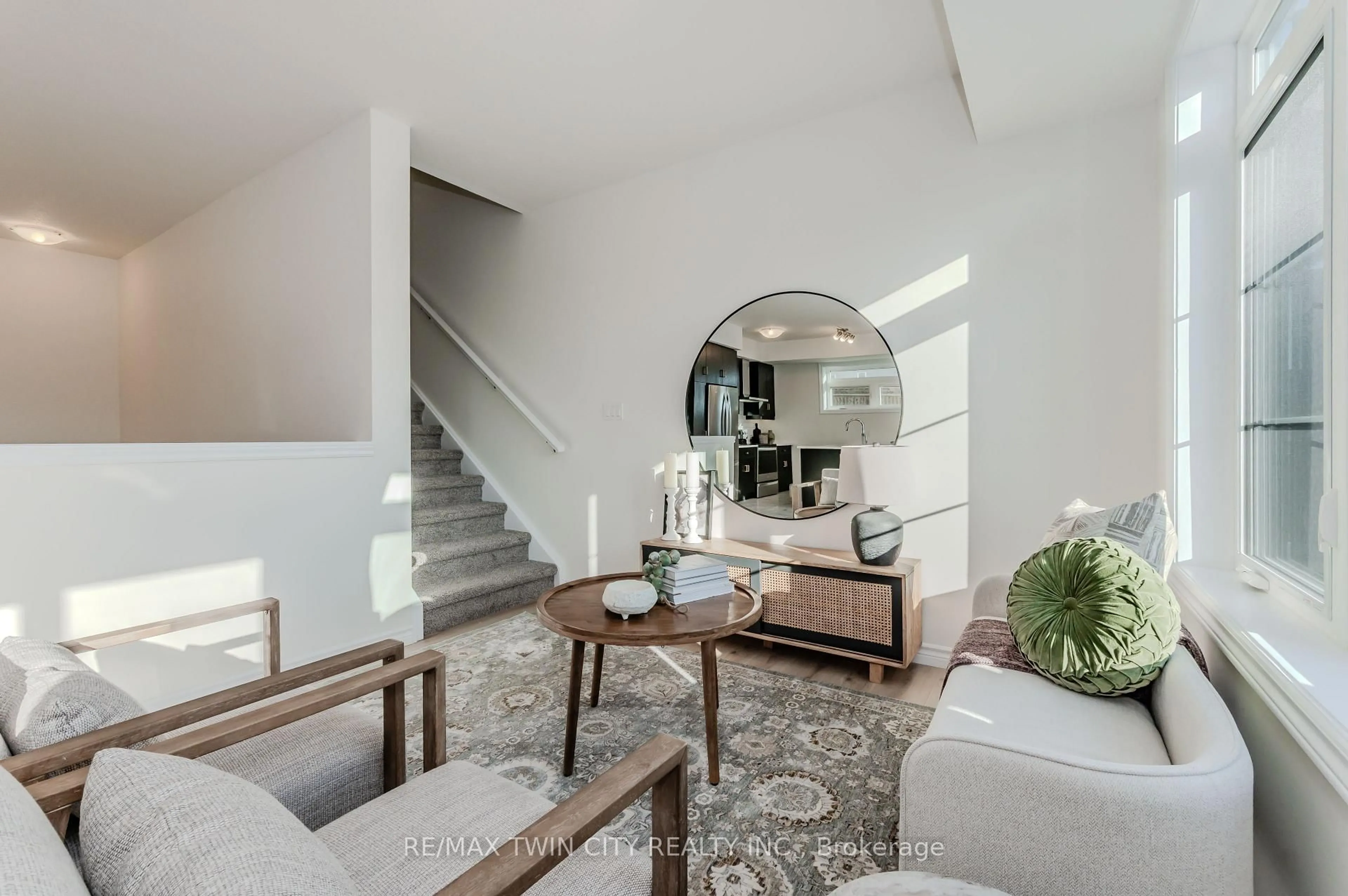 Living room with furniture, unknown for 22 Lomond Lane, Kitchener Ontario N2R 0T6