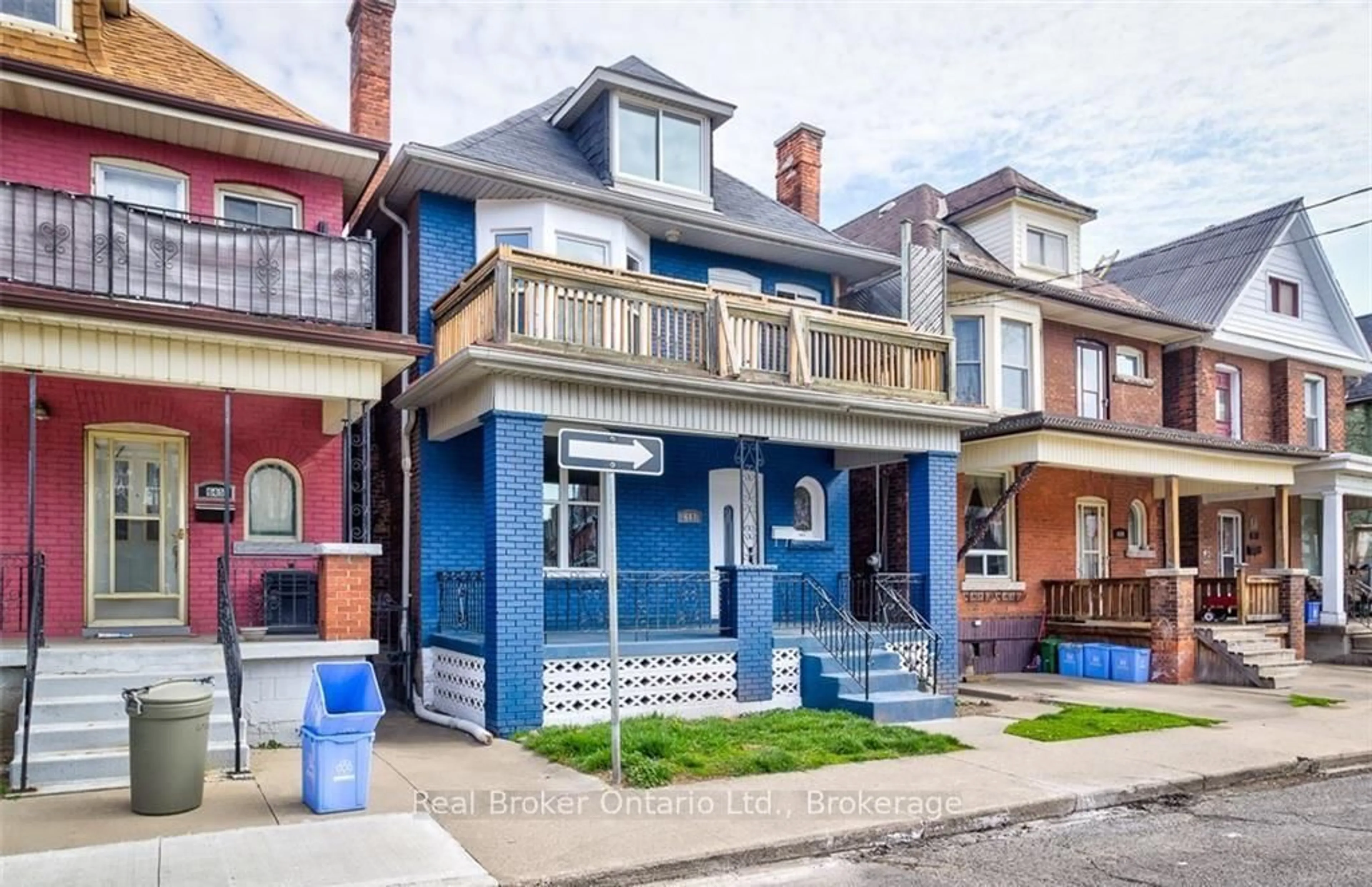 Home with brick exterior material, street for 647 Wilson St, Hamilton Ontario L8L 1V3