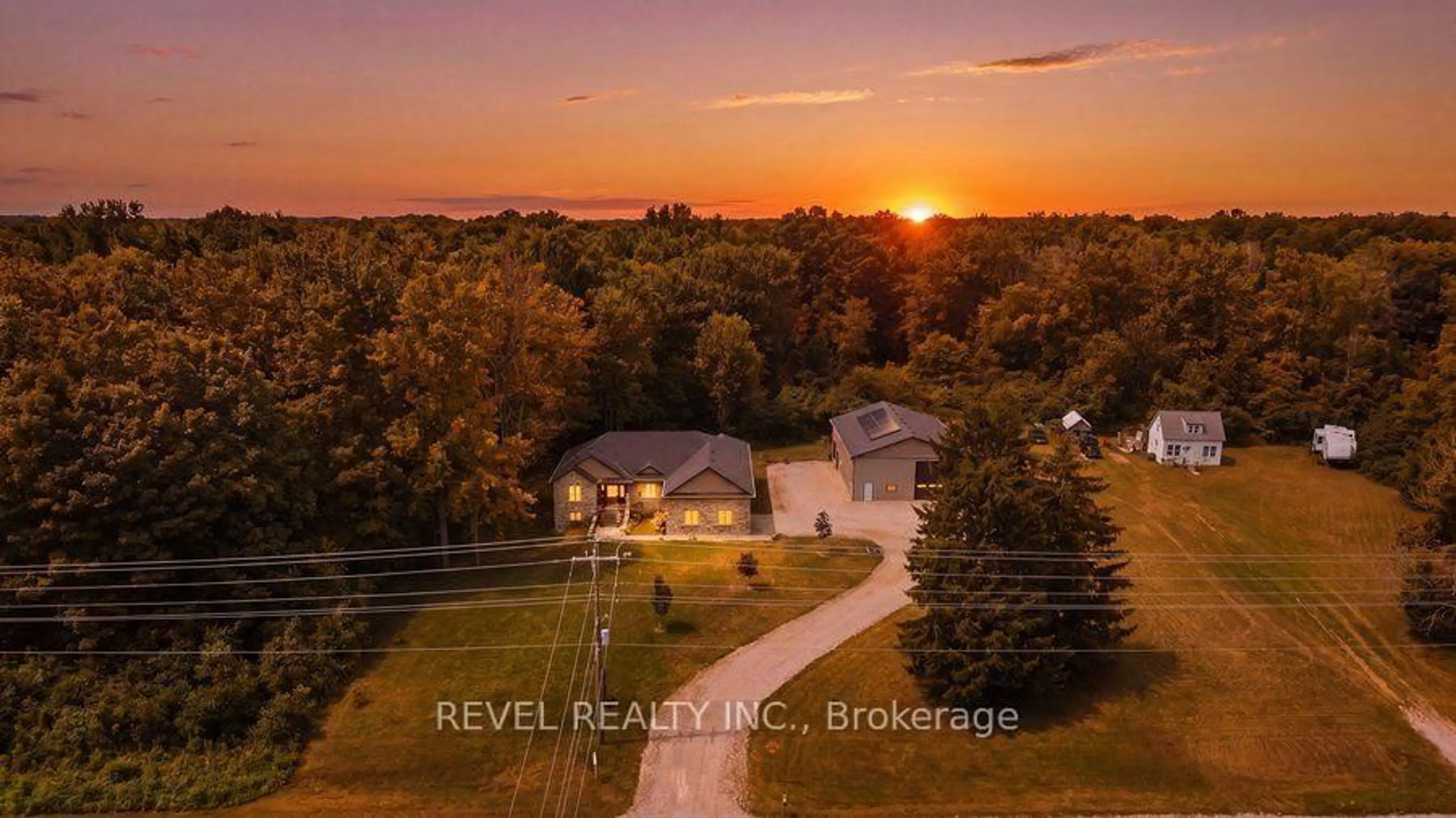 A pic from outside/outdoor area/front of a property/back of a property/a pic from drone, water/lake/river/ocean view for 1299 County Road 23, Norfolk Ontario N0E 1G0