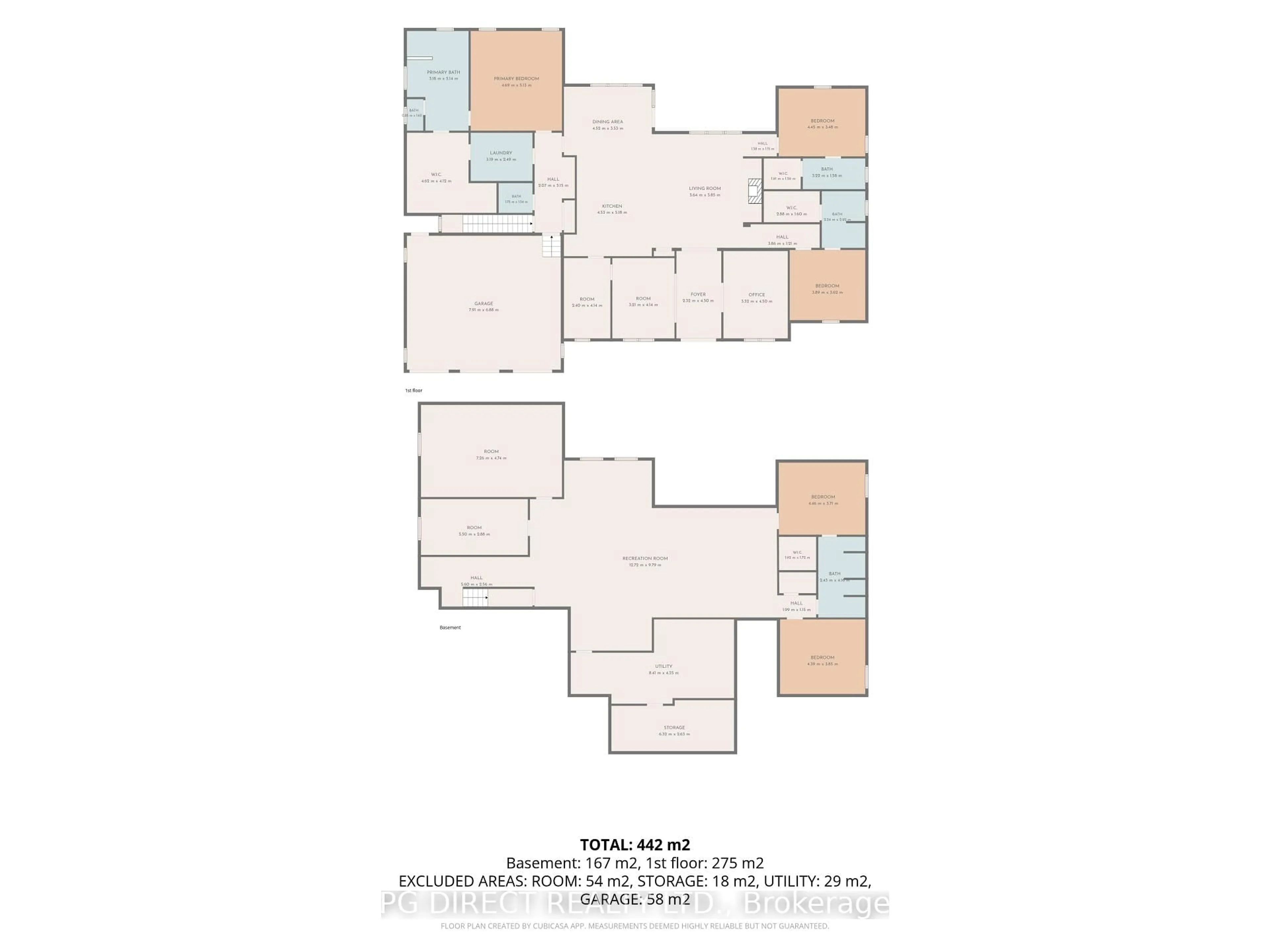 Floor plan for 36 Heron Dr, Pembroke Ontario K8A 8N9