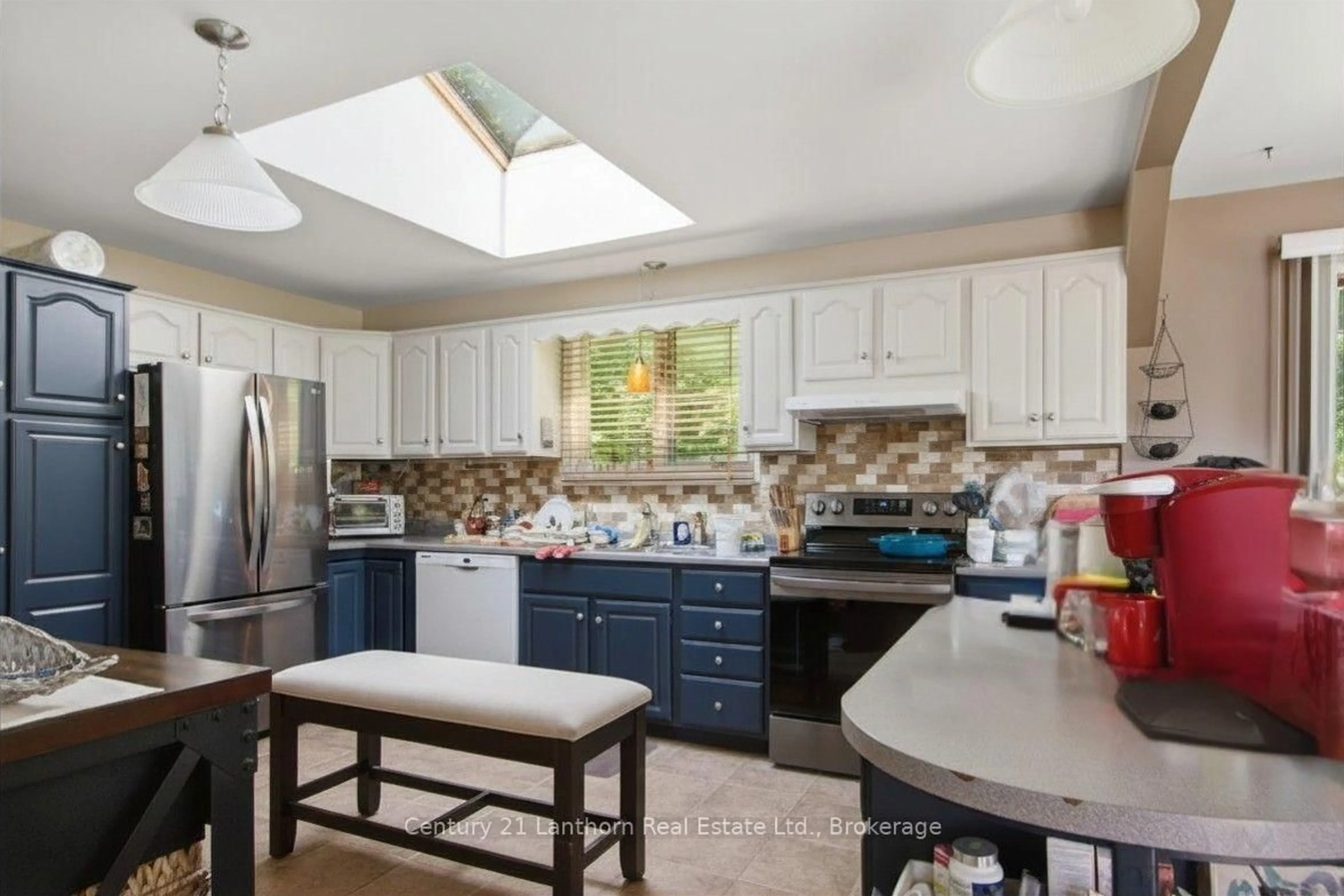 Open concept kitchen, ceramic/tile floor for 155 Lahey Rd, Madoc Ontario K0K 2K0