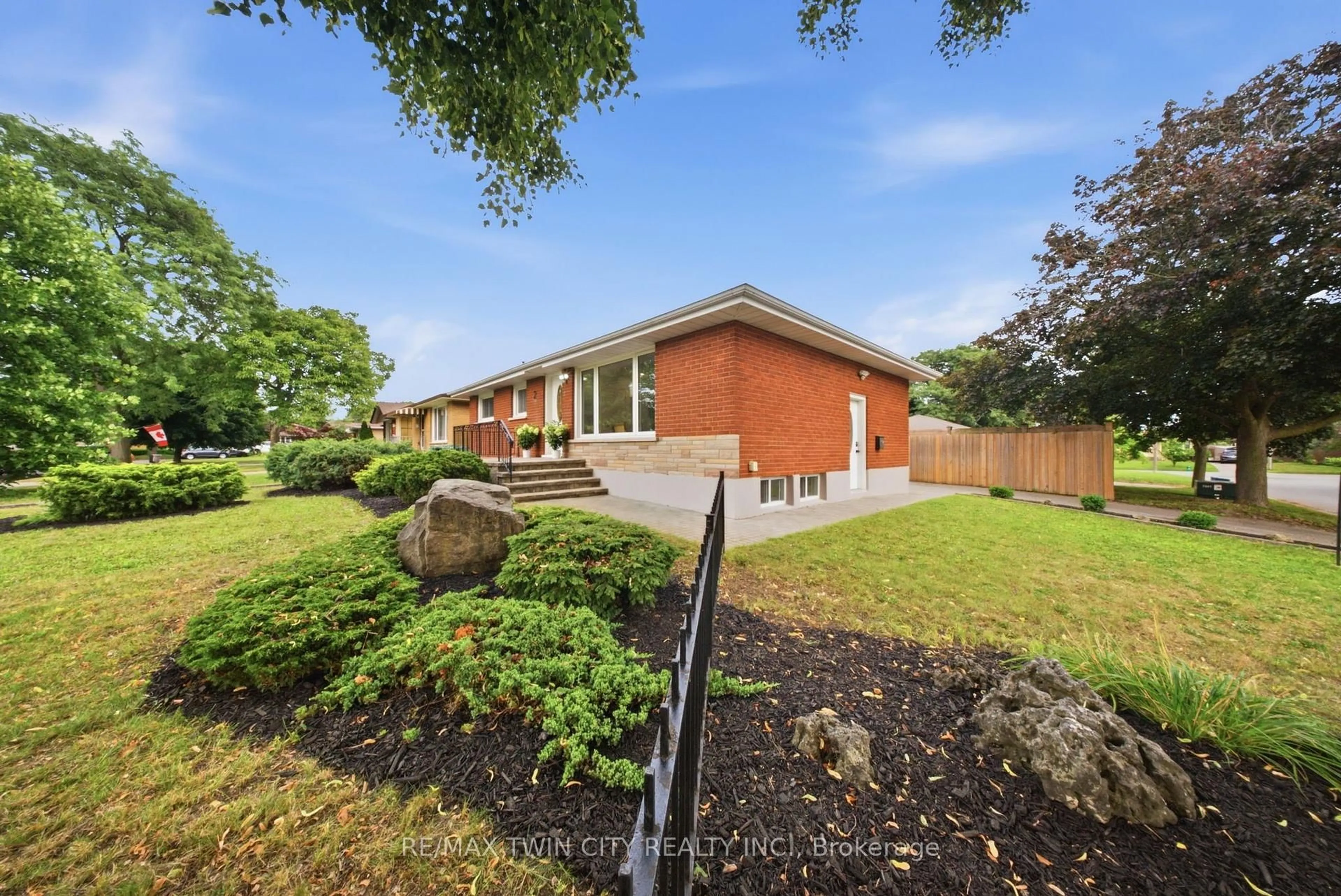 Home with brick exterior material, unknown for 2 Frontenac Ave, Brantford Ontario N3R 3B6