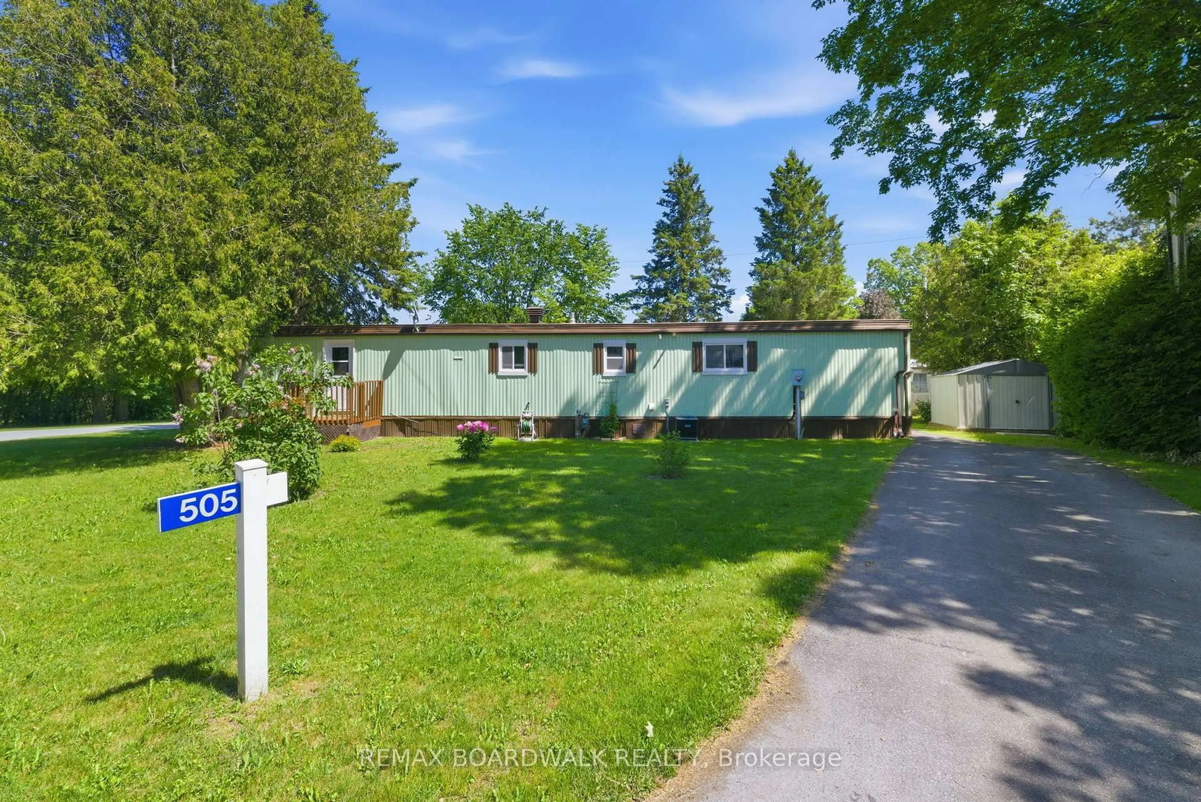 A pic from outside/outdoor area/front of a property/back of a property/a pic from drone, street for 505 Maple Grove Rd, Carleton Place Ontario K7C 4R5