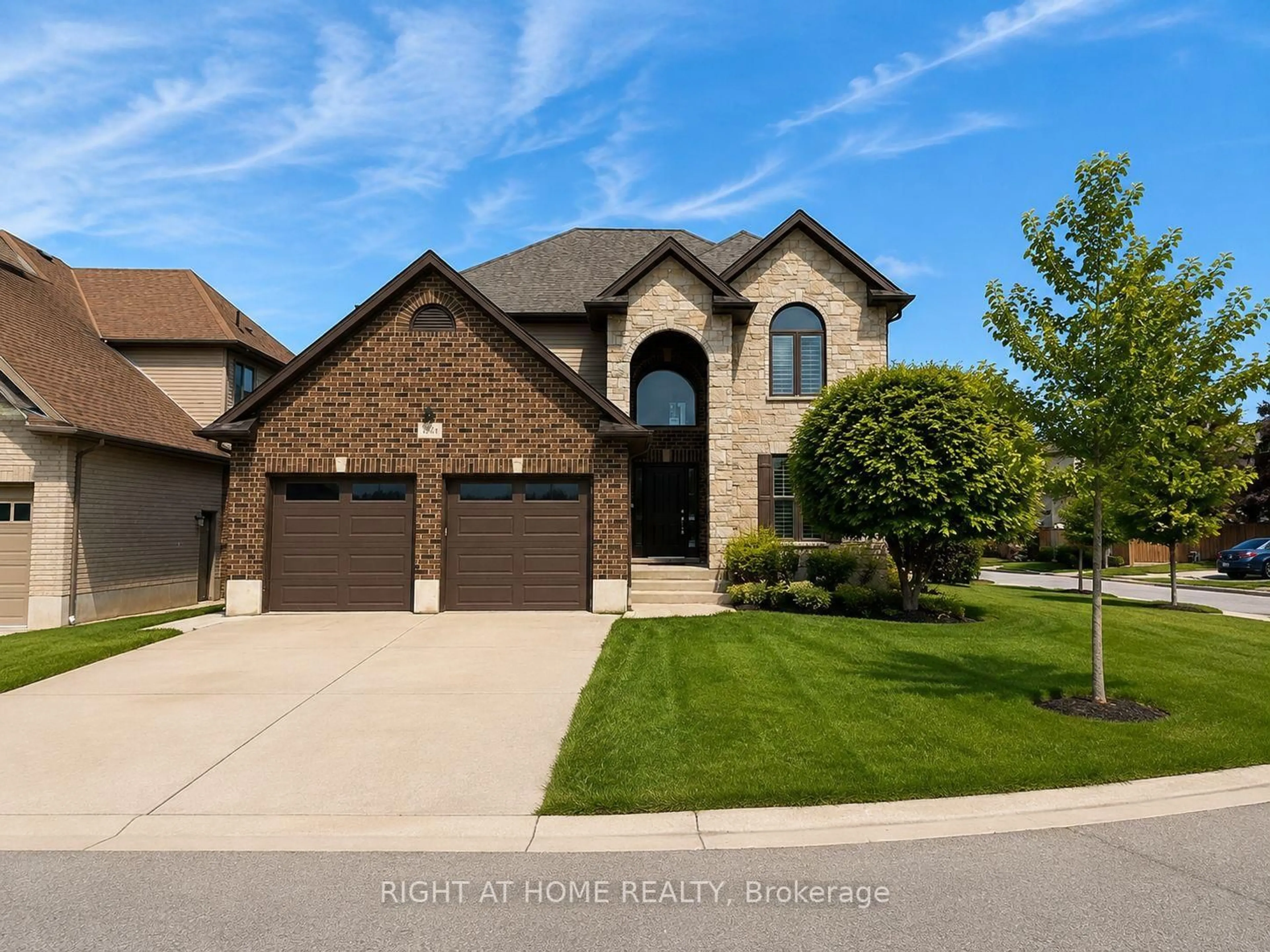 Home with brick exterior material, street for 6540 Upper Canada Cross, London South Ontario N6P 0B9