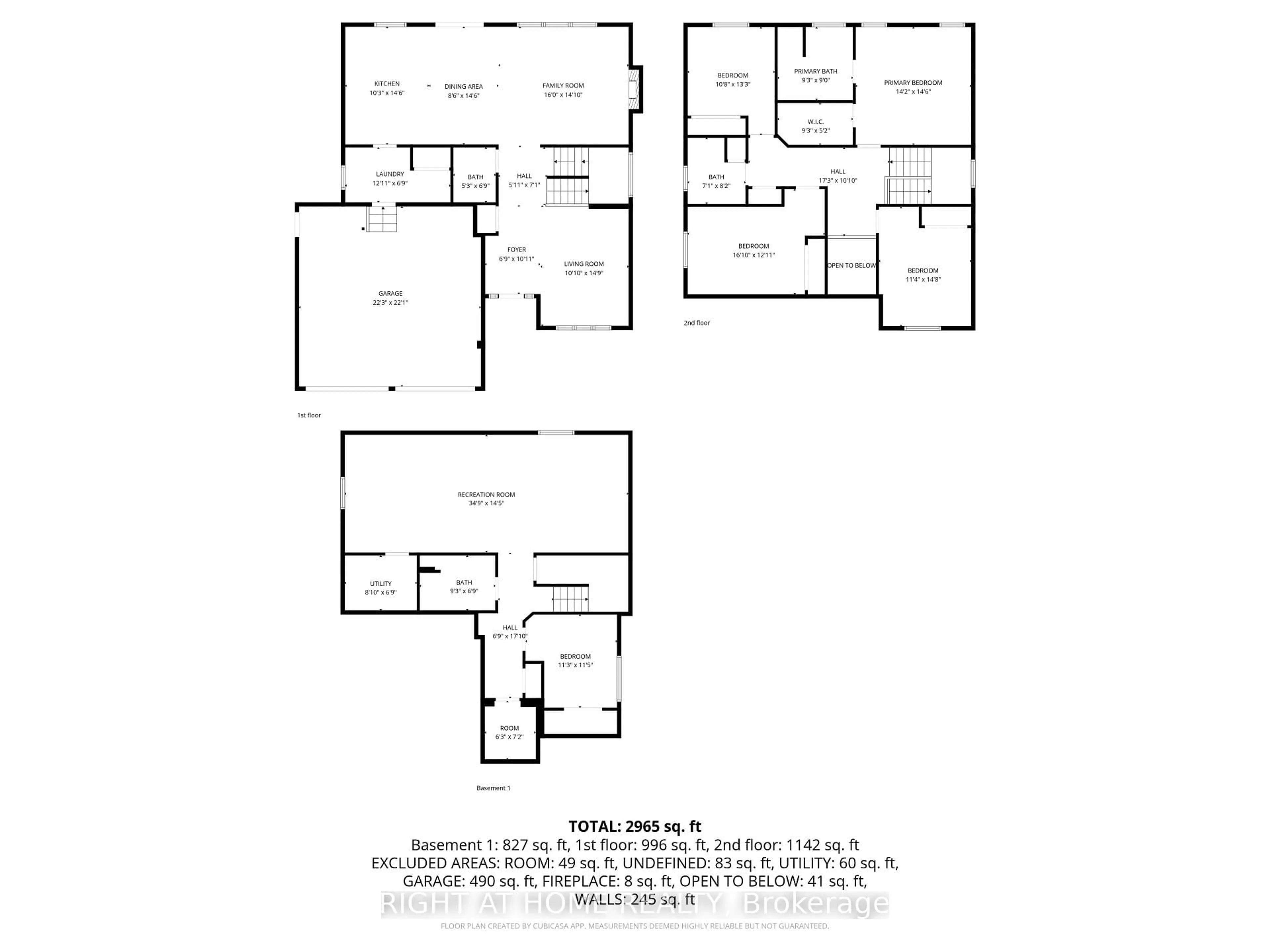 Floor plan for 6540 Upper Canada Cross, London South Ontario N6P 0B9