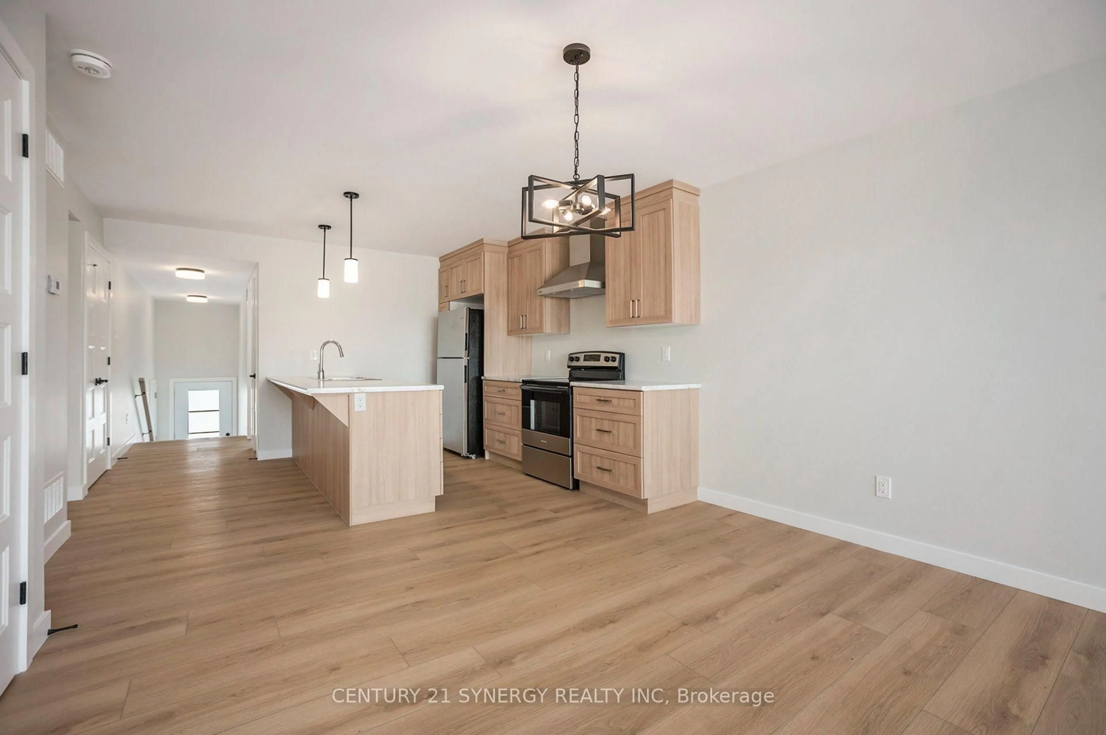 Open concept kitchen, wood/laminate floor for Lot 00 Nicole St, North Stormont Ontario K0A 1R0