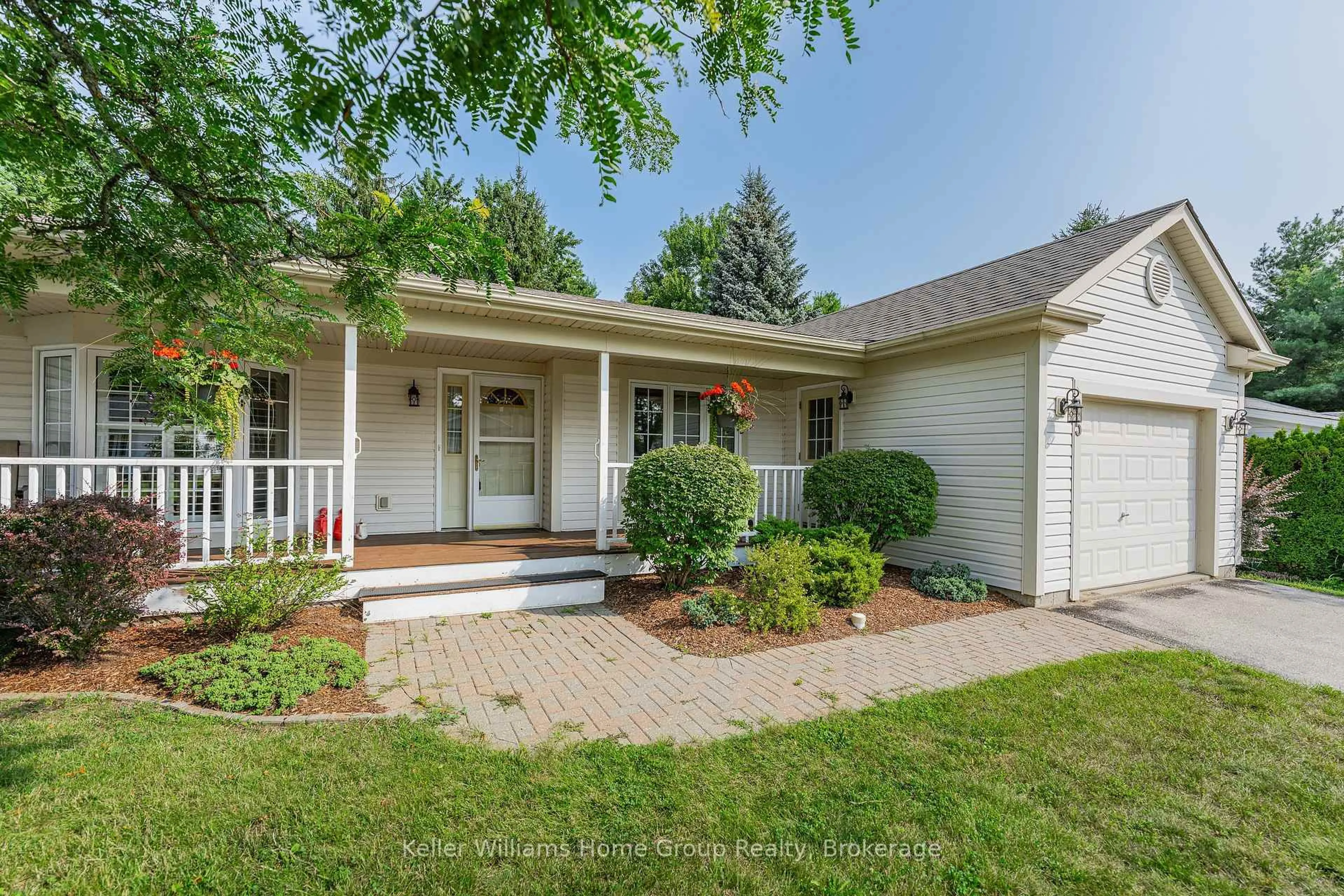Home with vinyl exterior material, street for 85 White Bark Way, Centre Wellington Ontario N0B 1J0