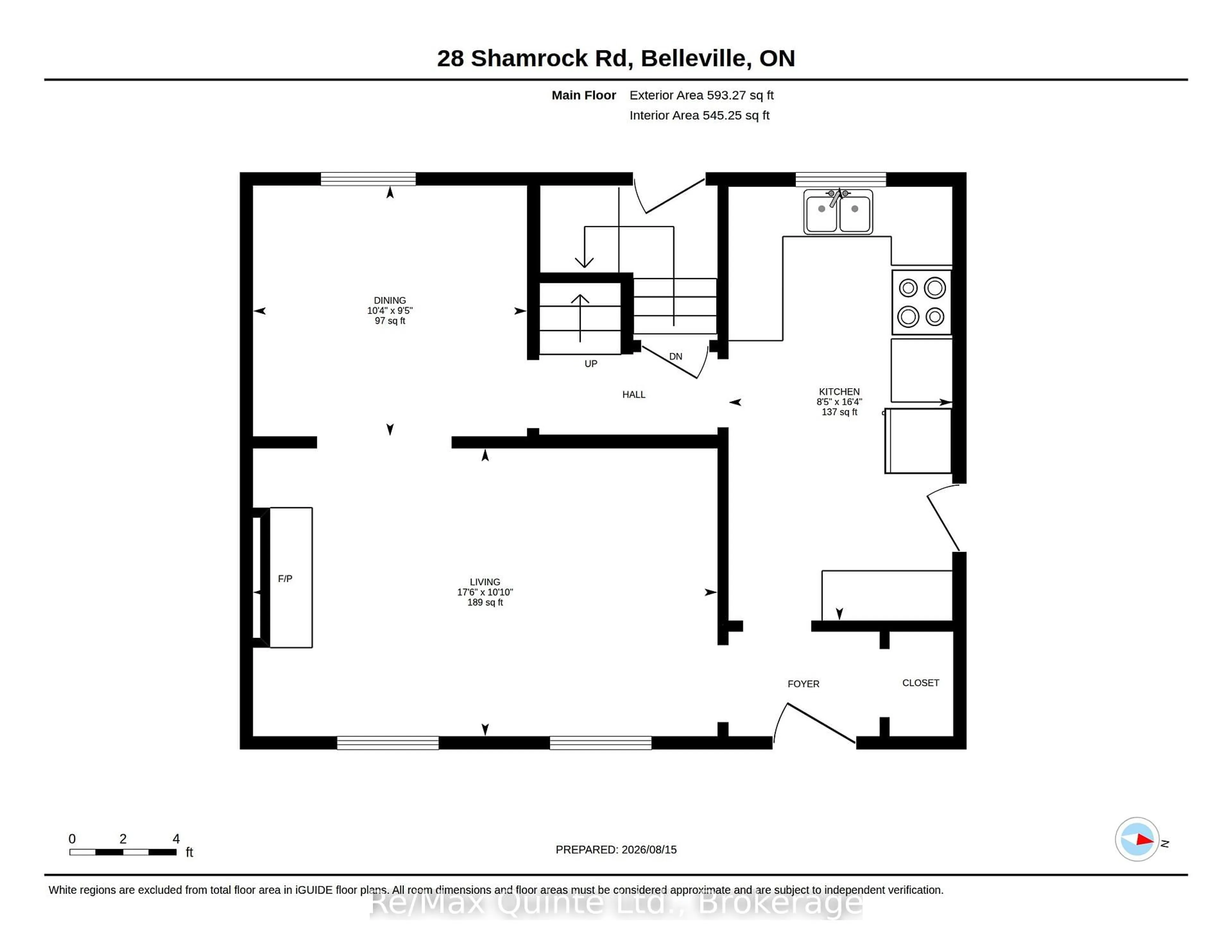 Floor plan for 28 Shamrock Rd, Belleville Ontario K8P 4J2