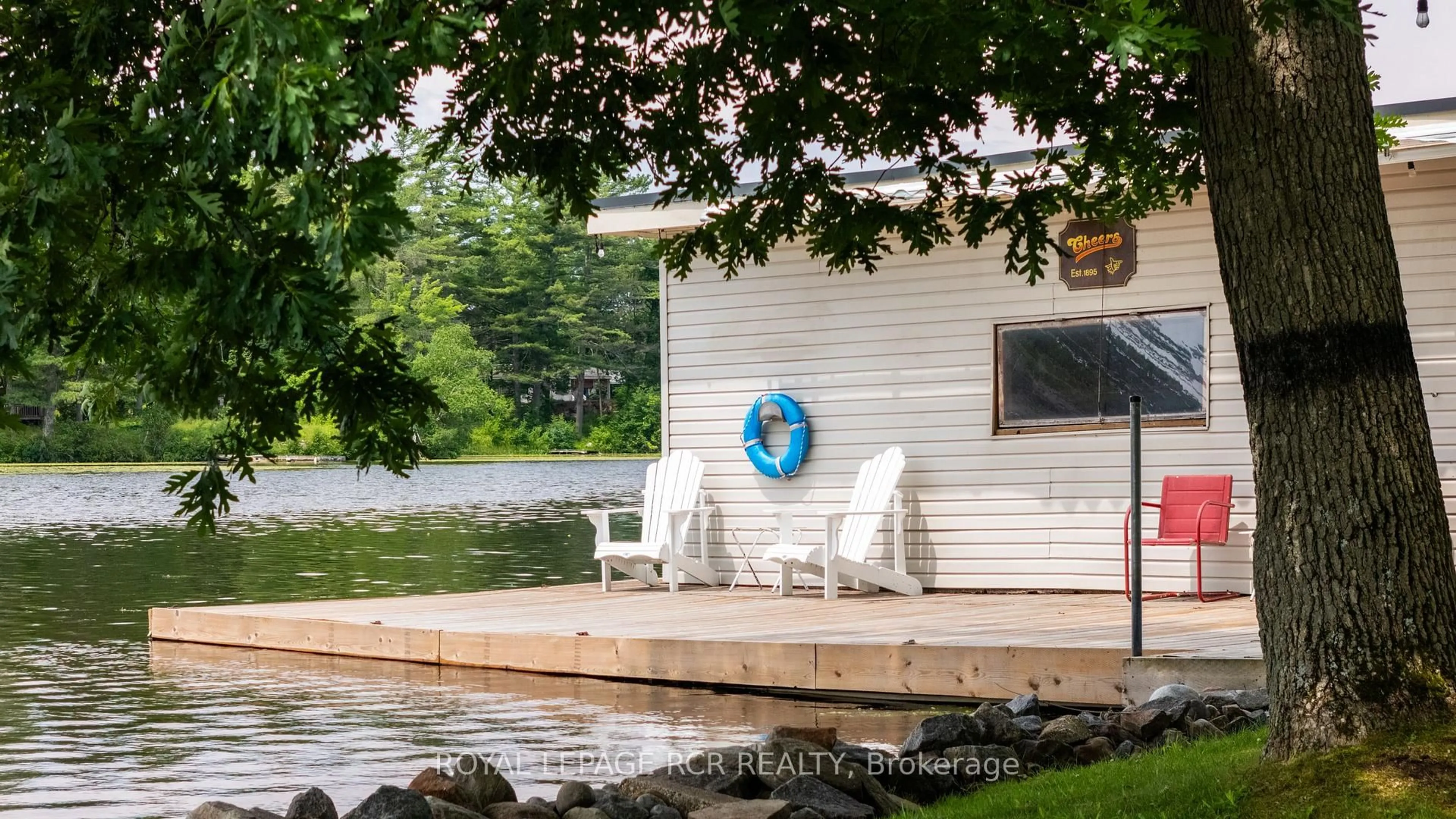Patio, water/lake/river/ocean view for 4 ISLAND 20 YELLOWHEAD Island, Georgian Bay Ontario L0K 1S0