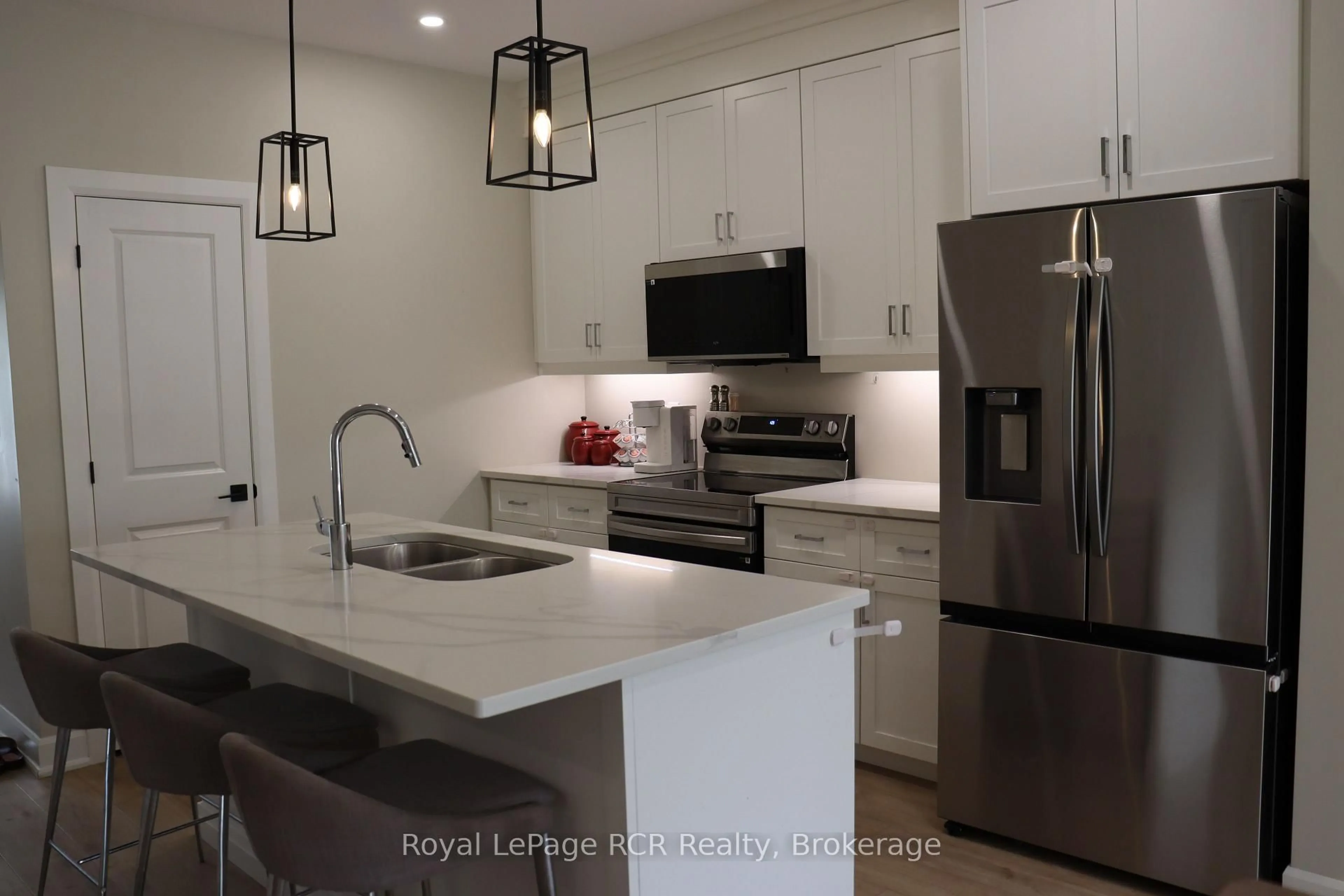 Open concept kitchen, ceramic/tile floor for 221130 Grey Road 9, West Grey Ontario N0G 2M0