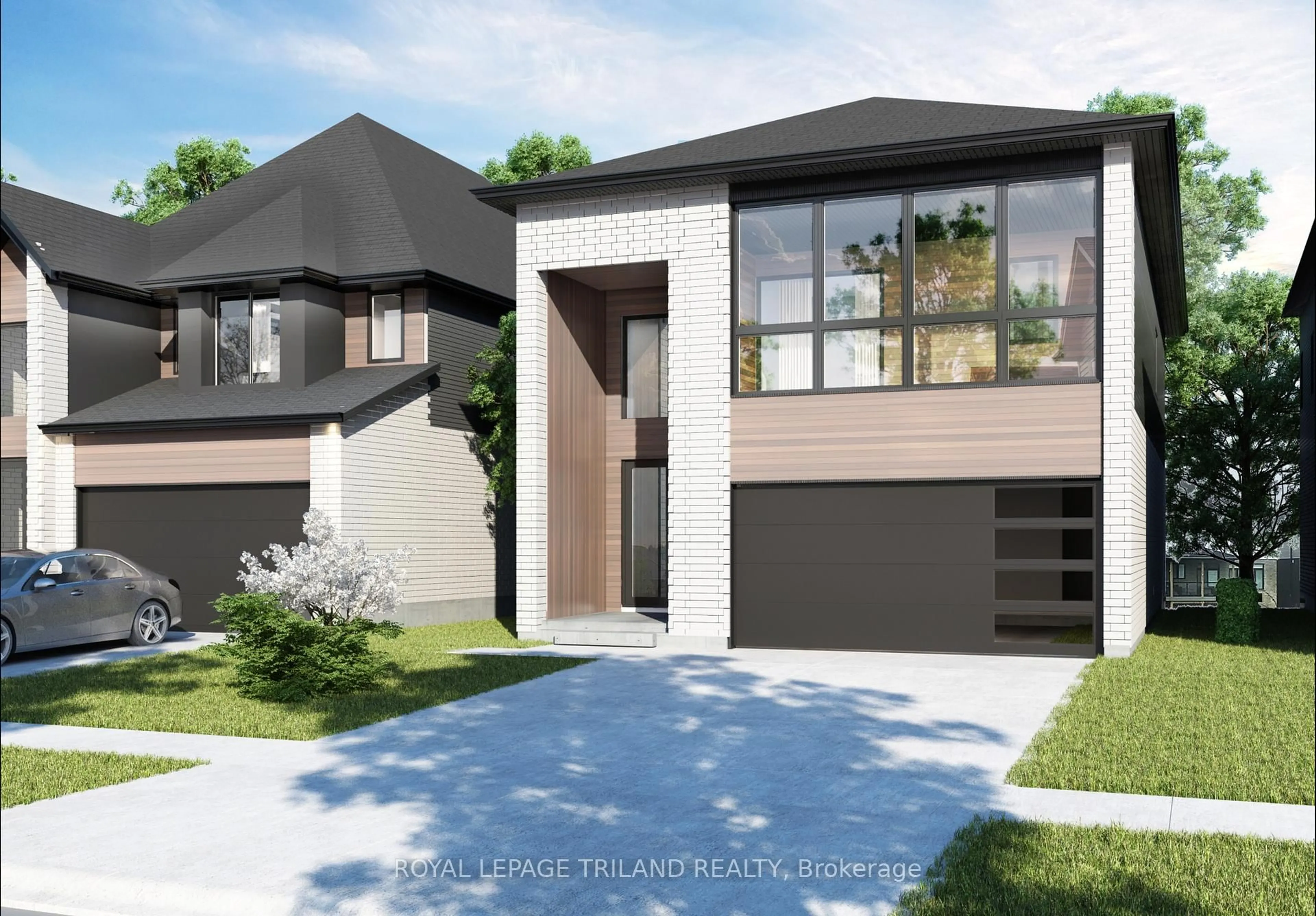 Home with brick exterior material, street for 6327 Royal Magnolia Ave, London South Ontario N6P 0K2