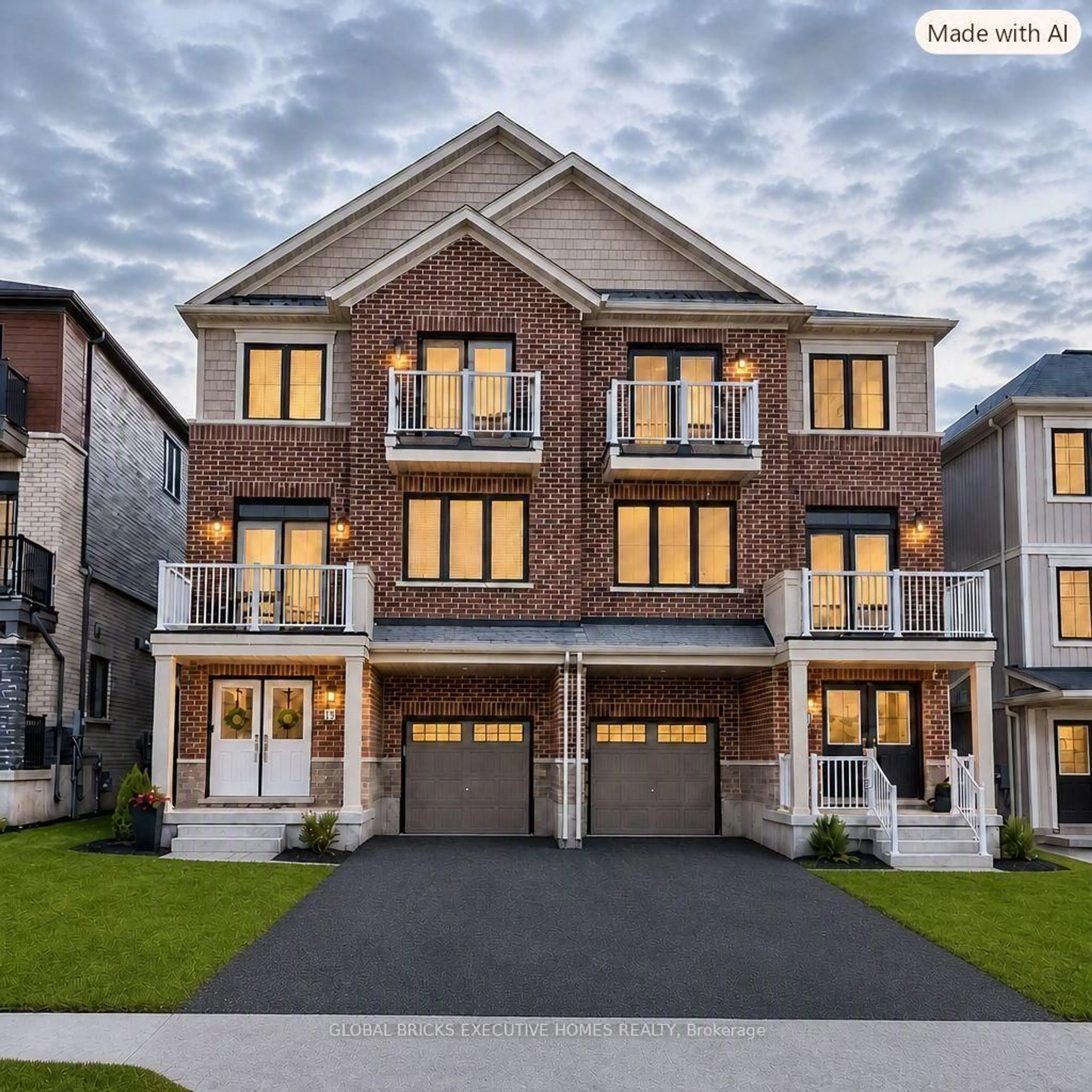 Home with brick exterior material, street for 13 Central Market Dr, Haldimand Ontario N3W 0J3