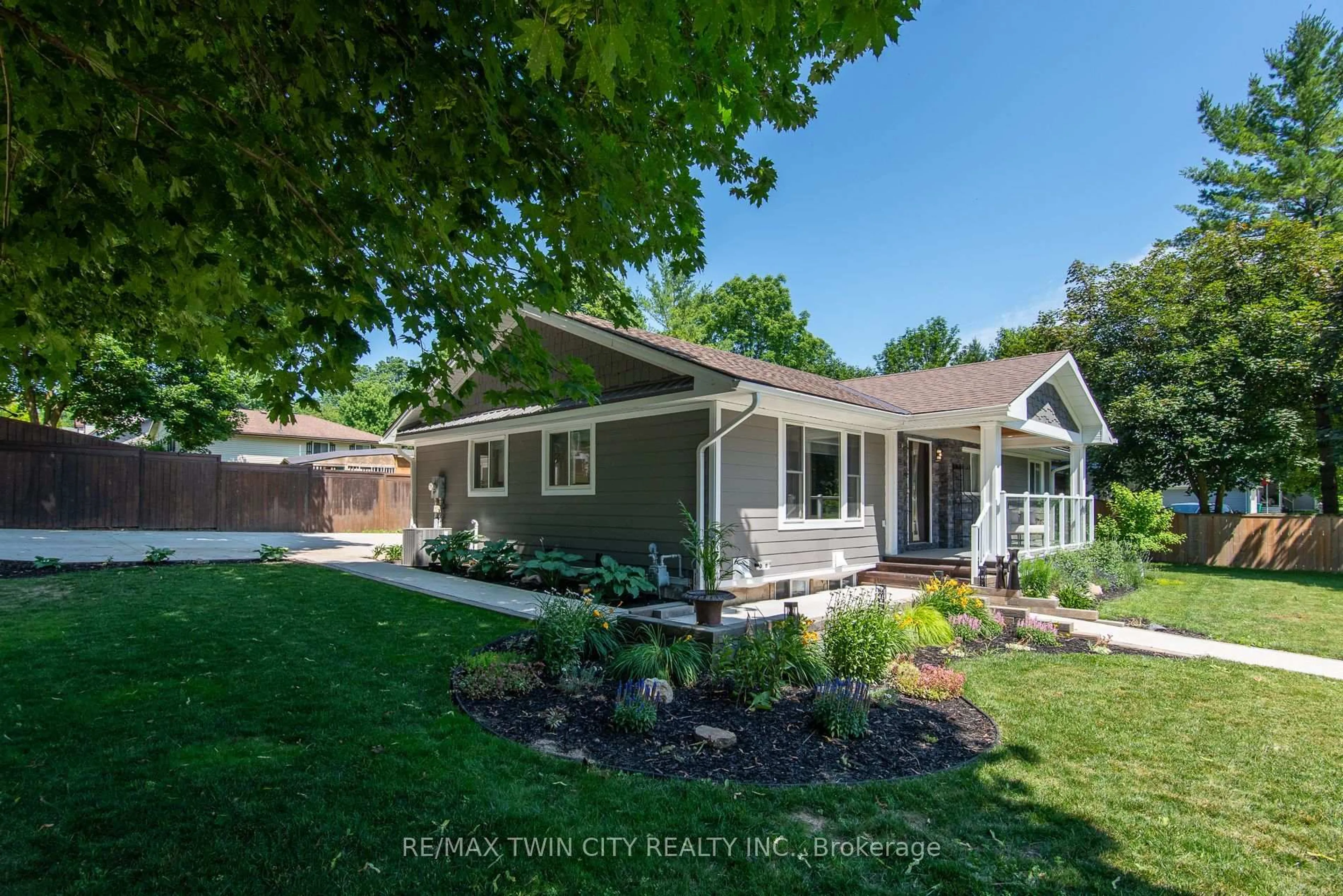 Home with vinyl exterior material, street for 99 John St, North Huron Ontario N0G 2W0