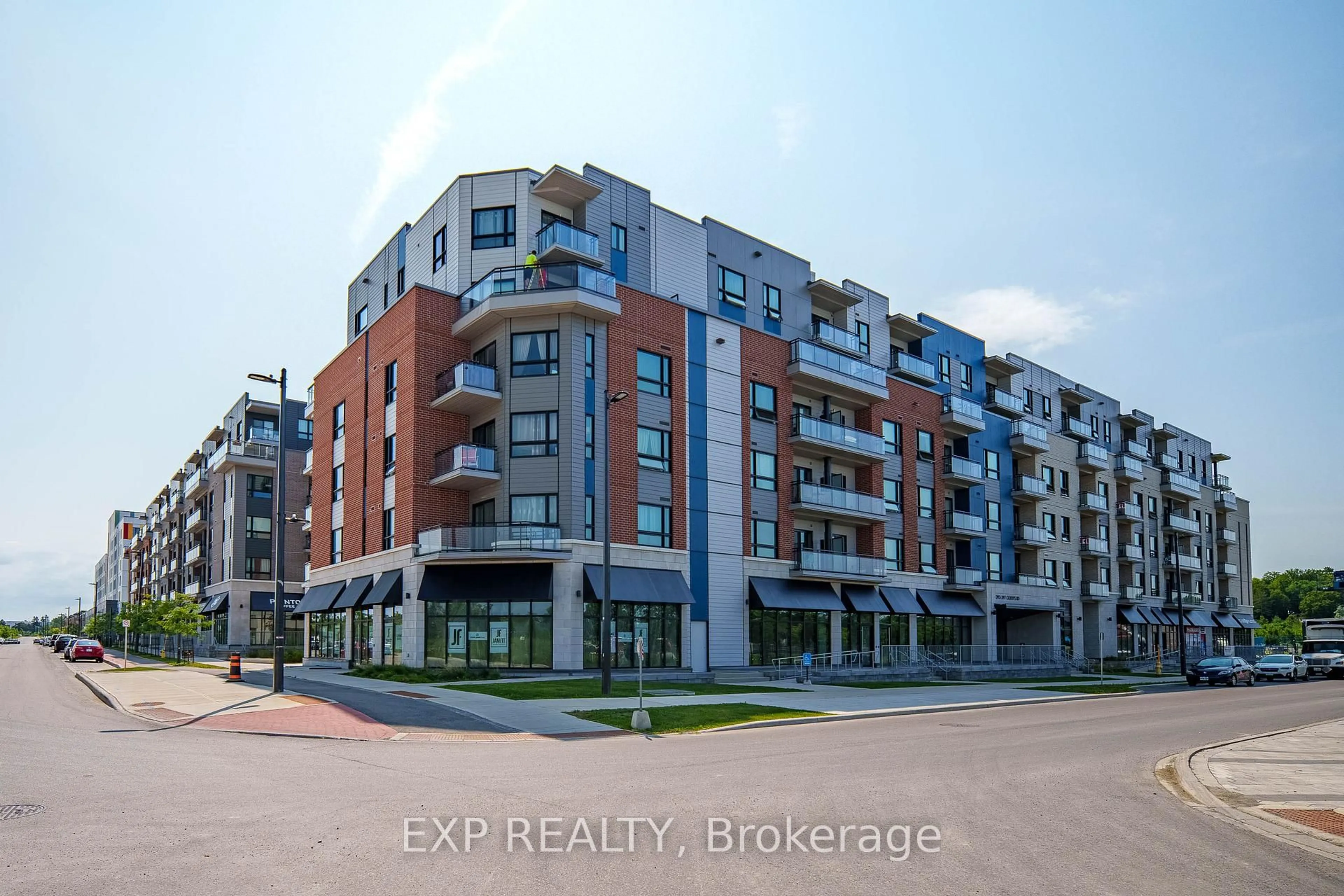 A pic from outside/outdoor area/front of a property/back of a property/a pic from drone, building for 397 Codds Rd #202, Ottawa Ontario K1K 5C7