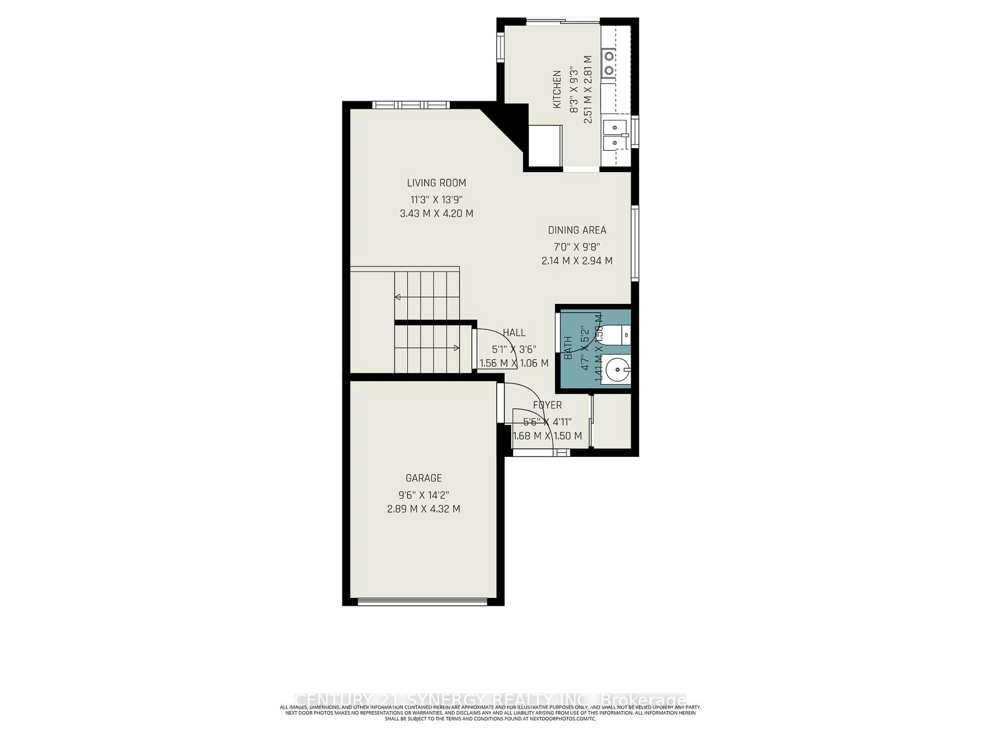 Floor plan for 54 Meadowcroft Cres, Ottawa Ontario K1J 1H2