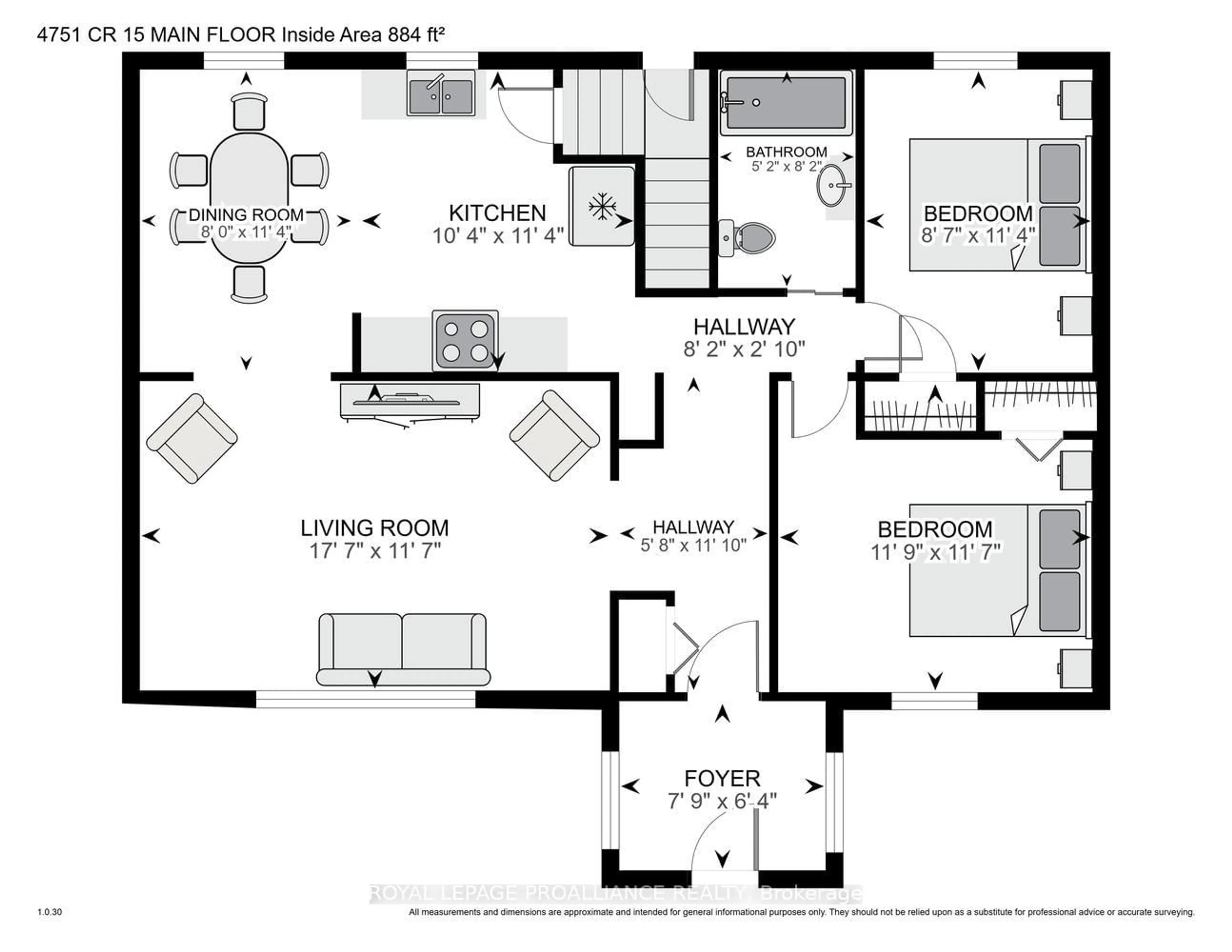 Floor plan for 4751-4759-4765 County Road 15 Rd, Augusta Ontario K0G 1R0
