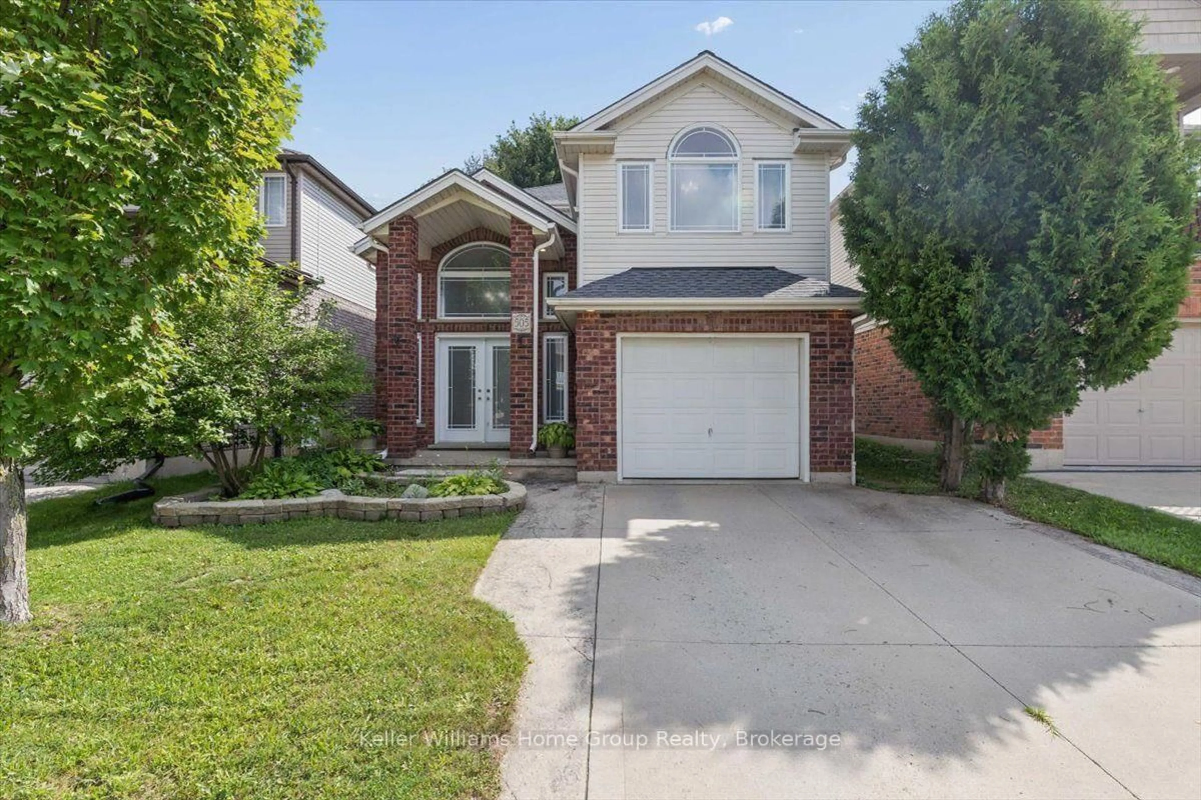 Home with brick exterior material, street for 505 Alberta Ave, Woodstock Ontario N4V 1H3