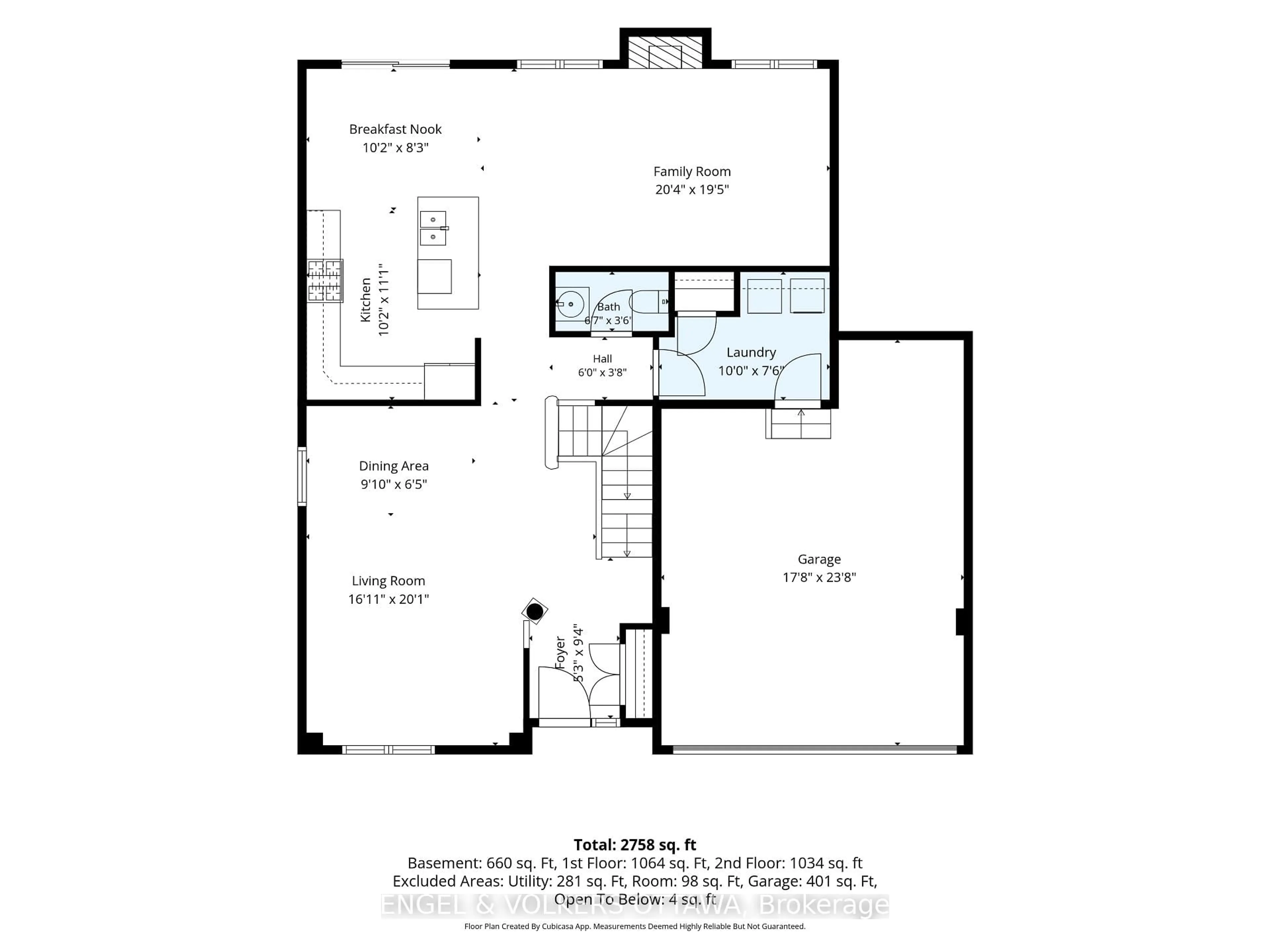 Floor plan for 502 Caracole Way, Ottawa Ontario K4A 0W3
