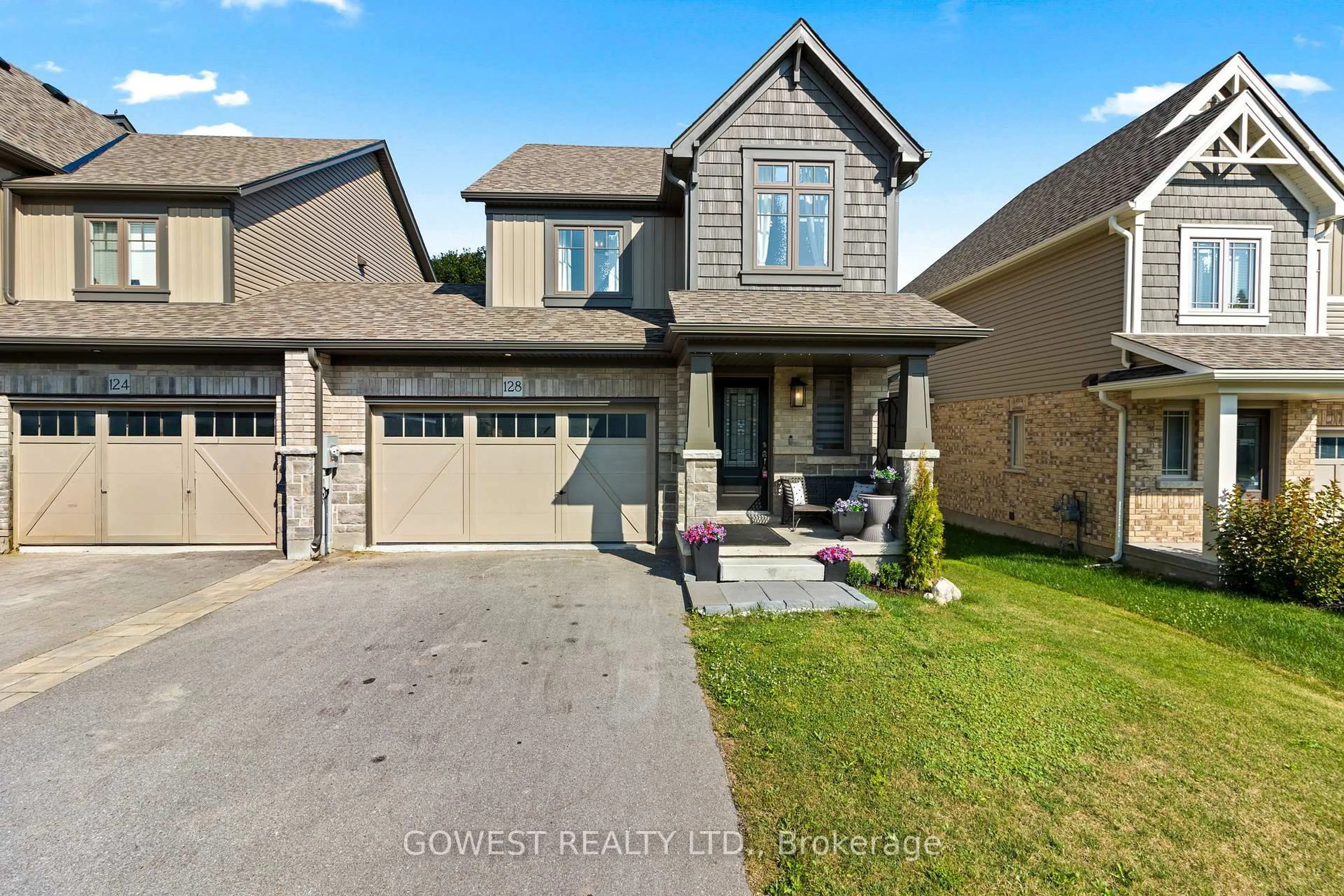 Home with brick exterior material, street for 128 Mullin St, Grey Highlands Ontario N0C 1H0