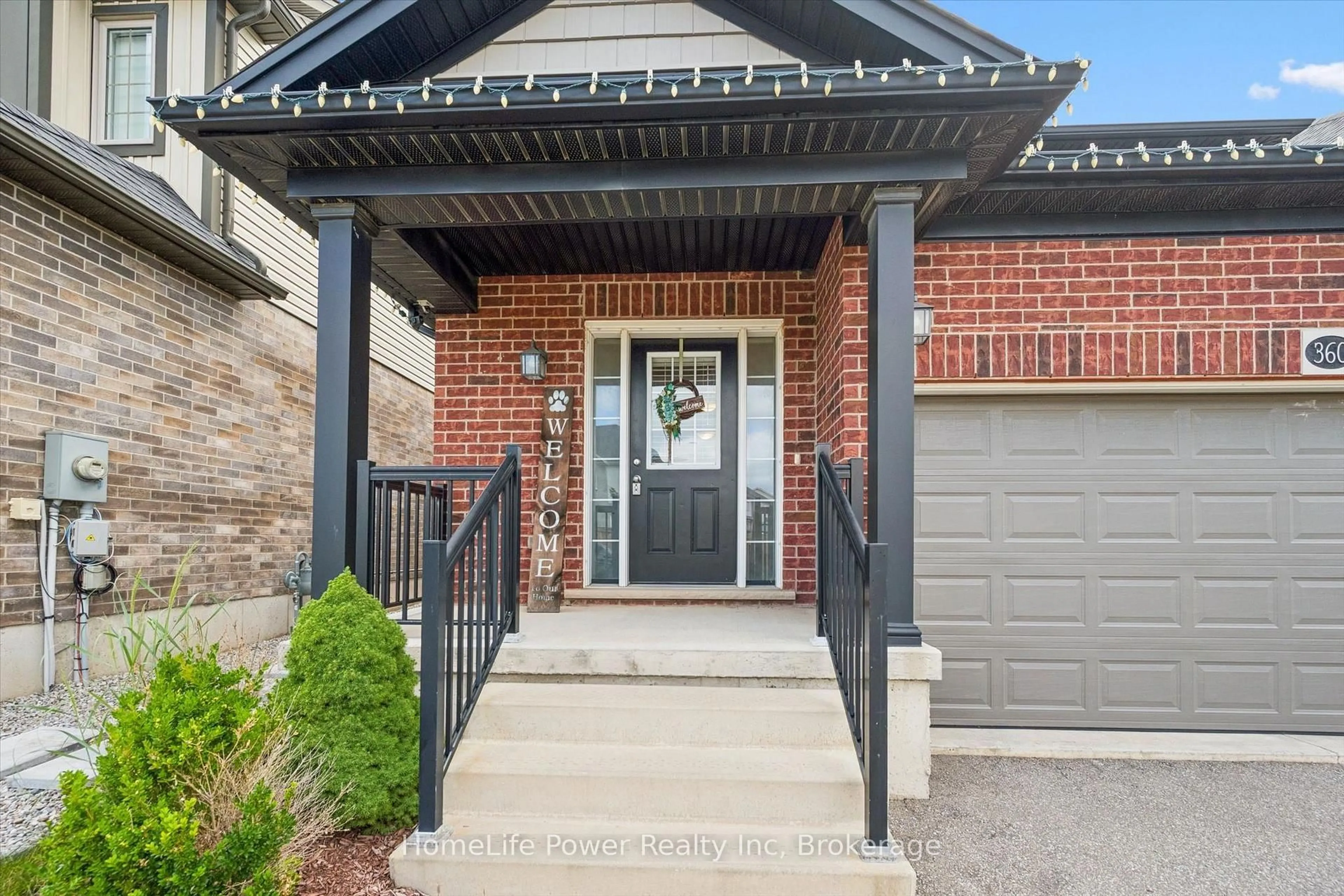 Home with brick exterior material, street for 360 Freure Dr, Cambridge Ontario N1S 0B5