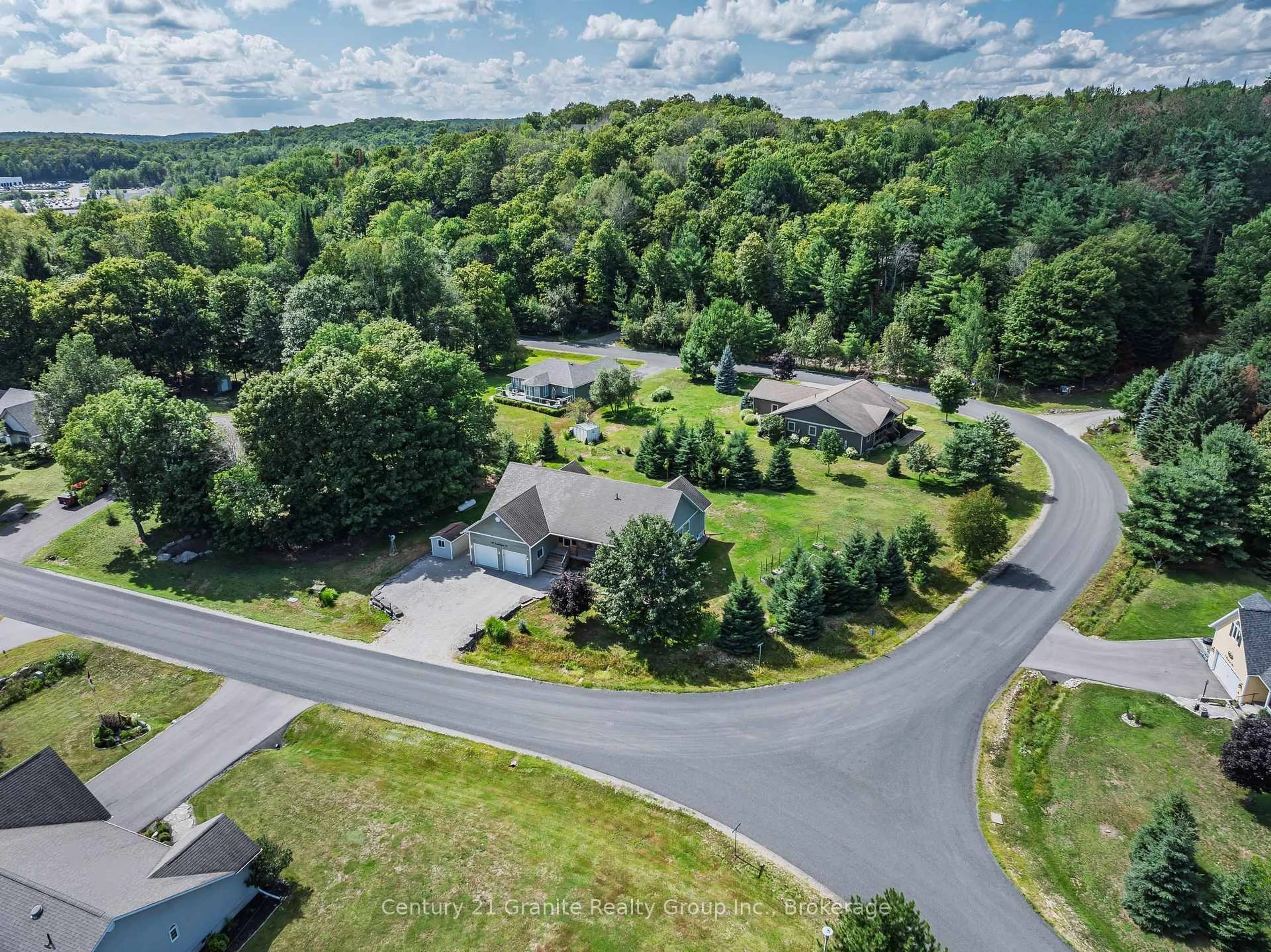 A pic from outside/outdoor area/front of a property/back of a property/a pic from drone, unknown for 49 Sancayne St, Dysart et al Ontario K0M 1S0