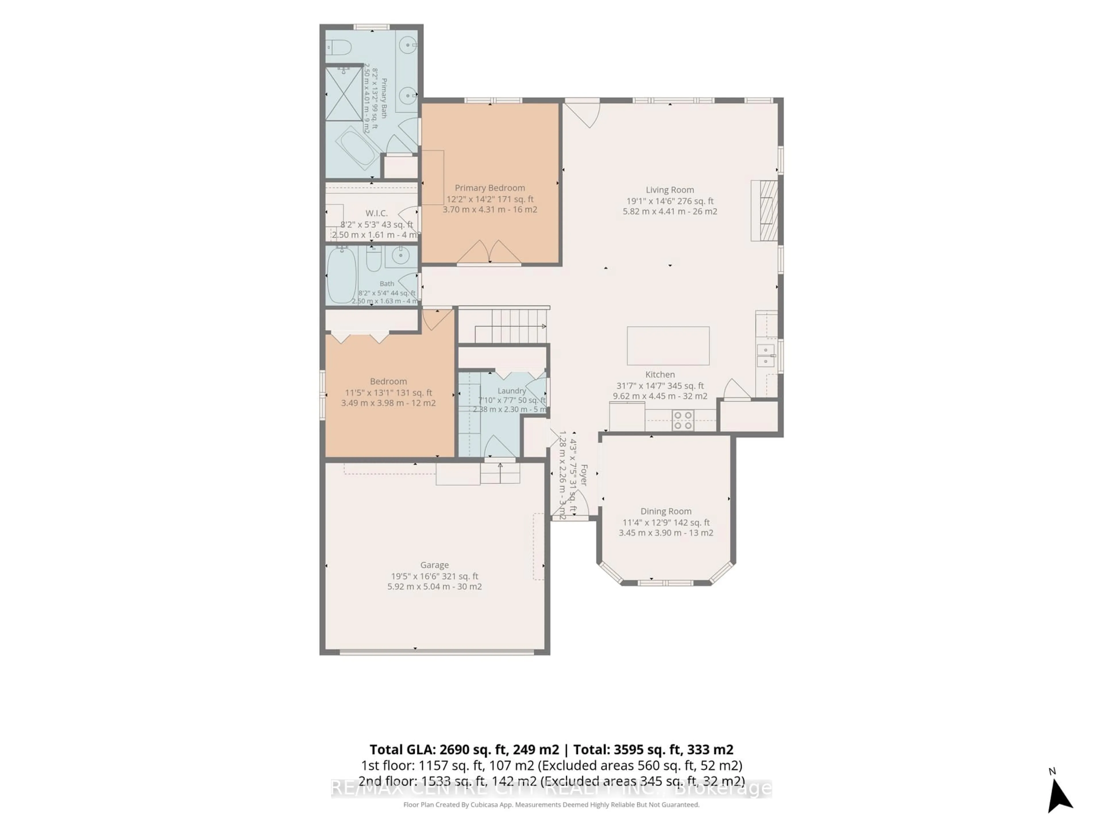 Floor plan for 20 Ensley Pl, Central Elgin Ontario N5L 0A1