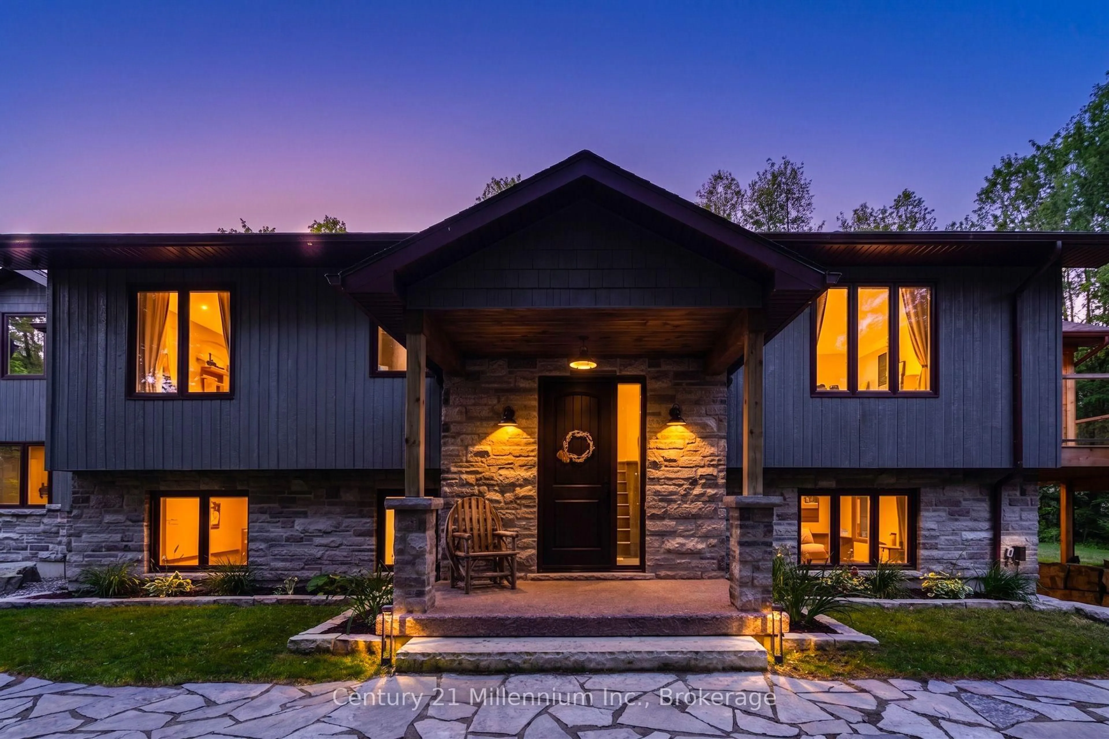 Home with brick exterior material, mountain view for 81 Parkside Ave, South Bruce Peninsula Ontario N0H 2T0