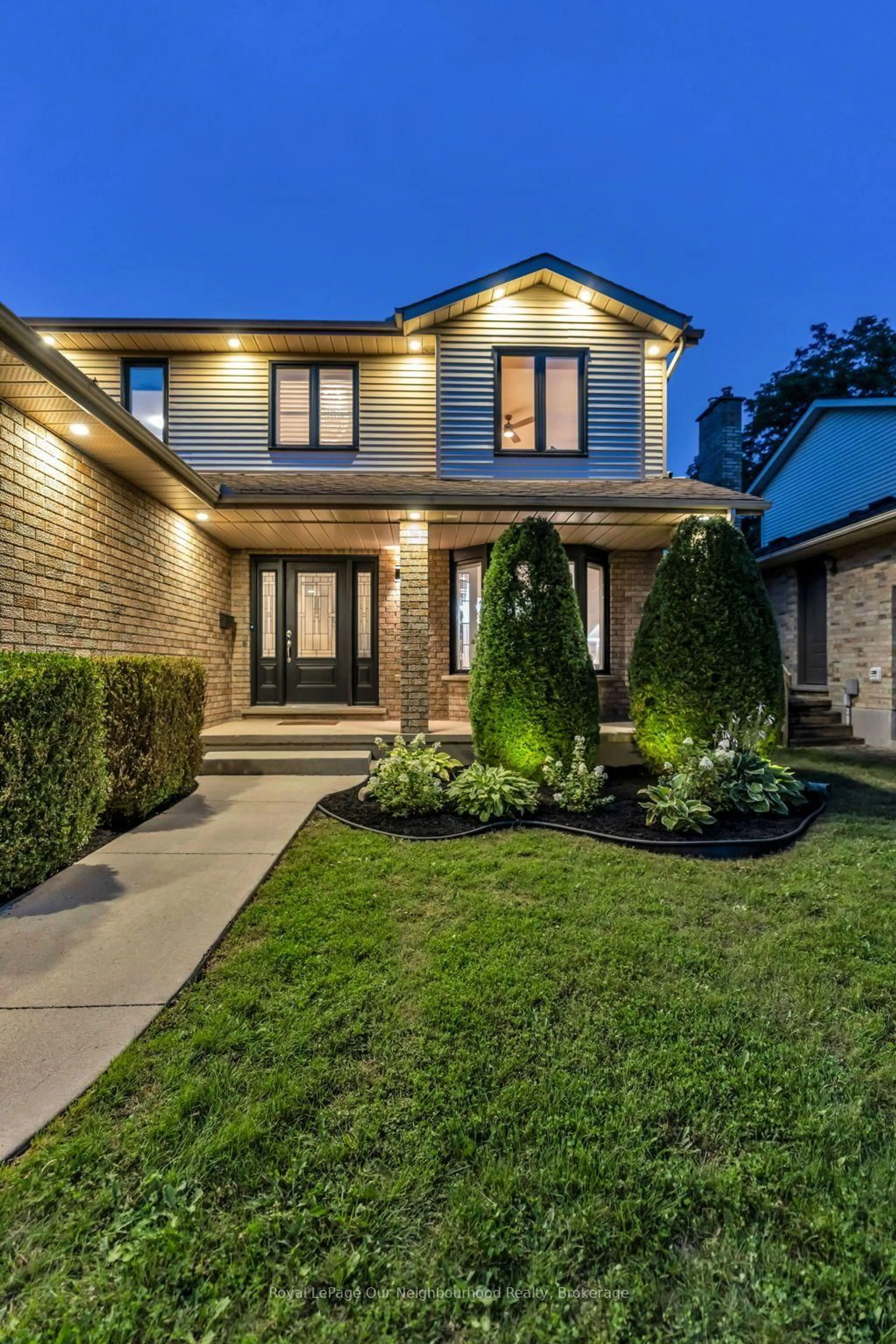 Home with brick exterior material, street for 135 Kanata Cres, London South Ontario N6J 4S1